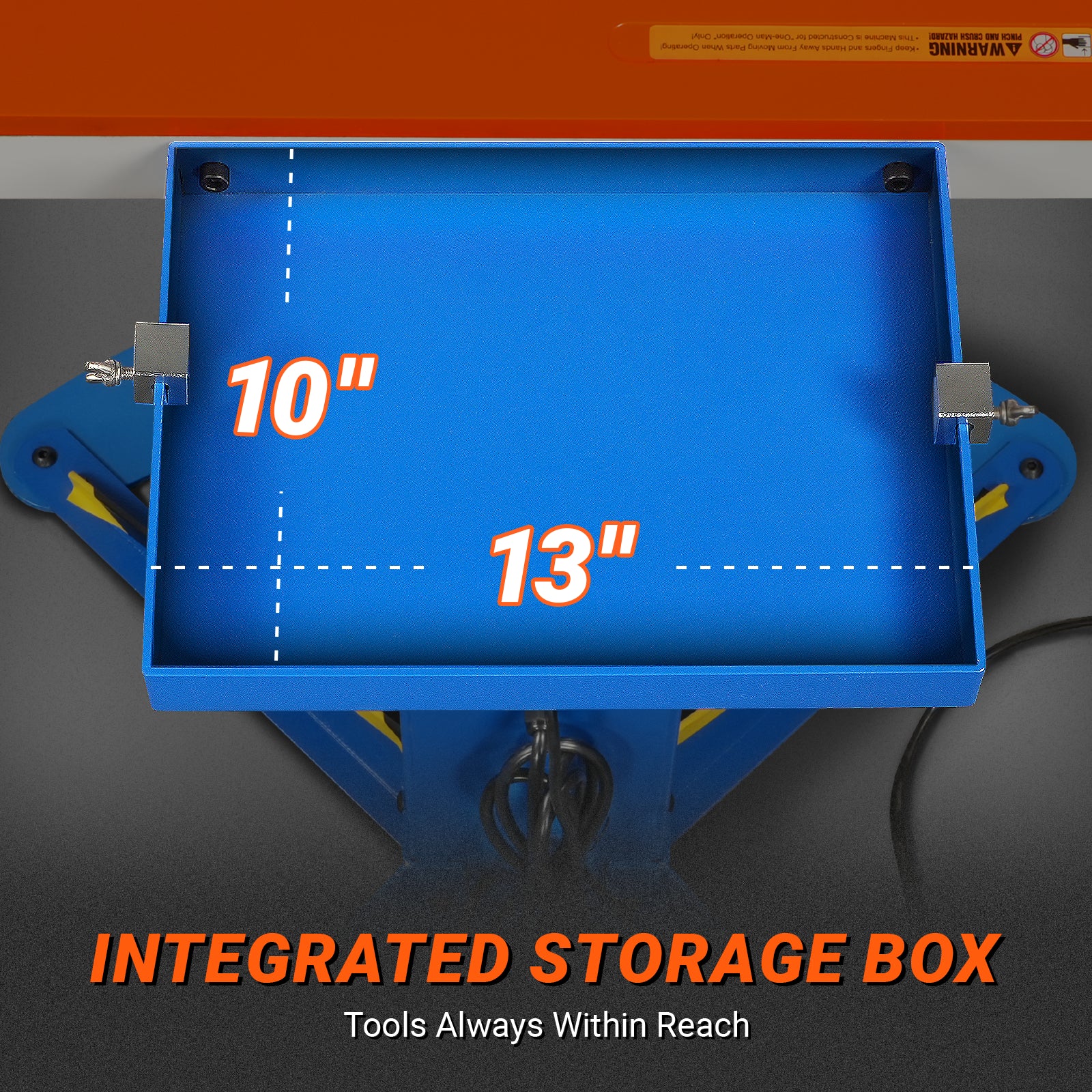 24'' Industrial Magnetic Pan and BOX Heavy Duty Sheet Metal Brake 20 Gauge Capacity Shear Press Brake, MSMB650E - Image 11