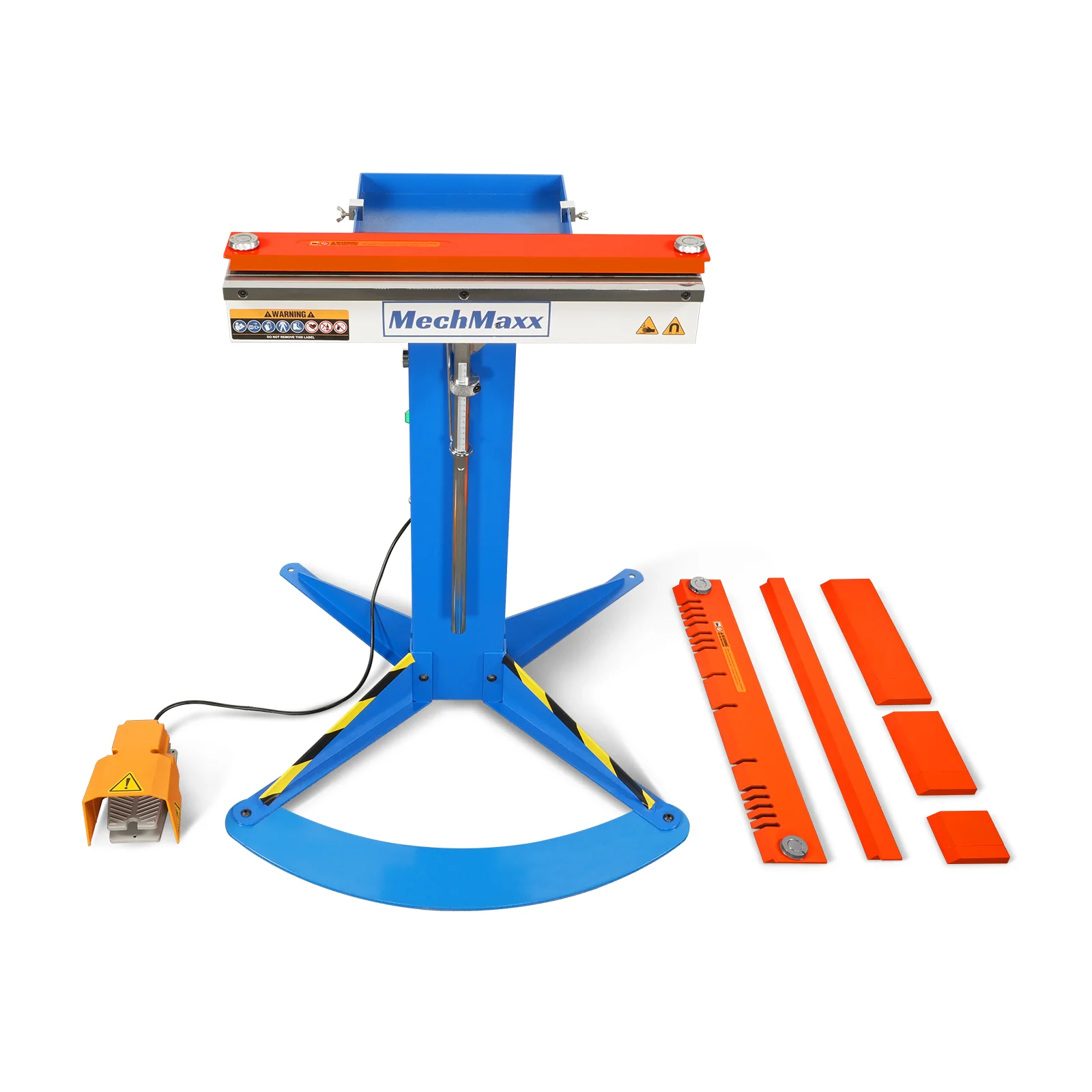 24'' Industrial Magnetic Pan and BOX Heavy Duty Sheet Metal Brake 20 Gauge Capacity Shear Press Brake, MSMB650E - Image 17