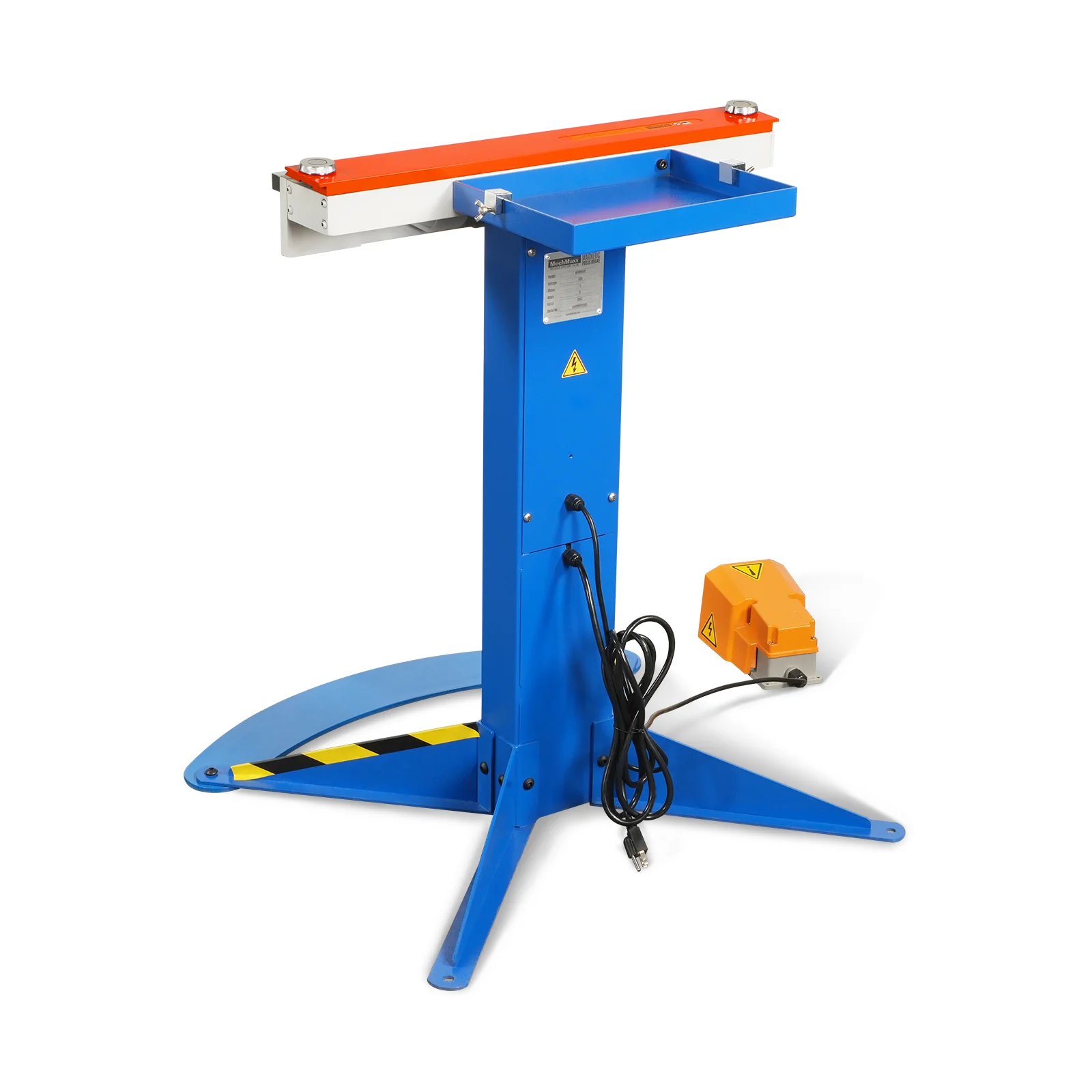 24'' Industrial Magnetic Pan and BOX Heavy Duty Sheet Metal Brake 20 Gauge Capacity Shear Press Brake, MSMB650E - Image 19