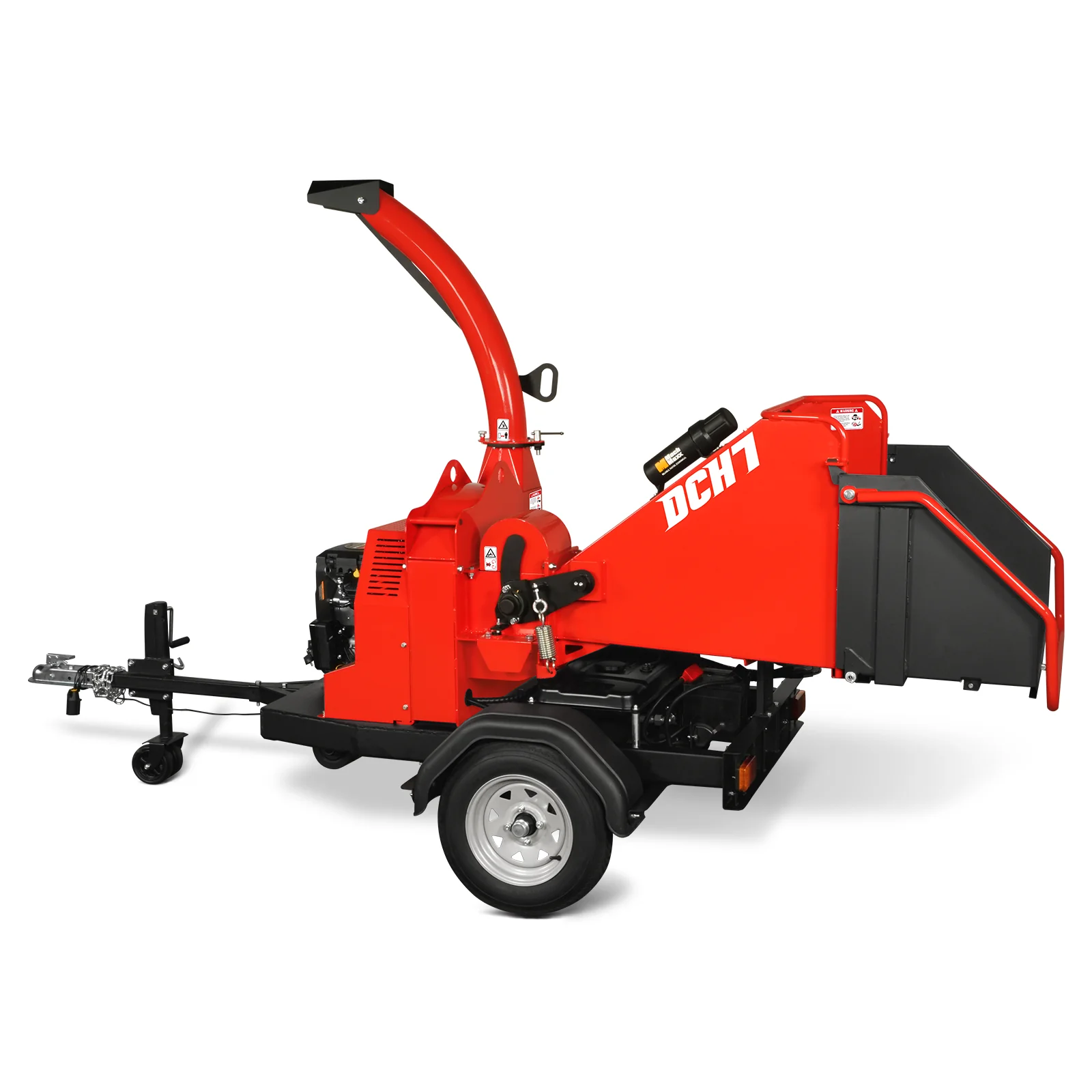 25hp 750cc Twin Cylinder ZONSEN Petrol Engine 7" Hydraulic Feeding Wood Chipper,  DCH7 - Image 25