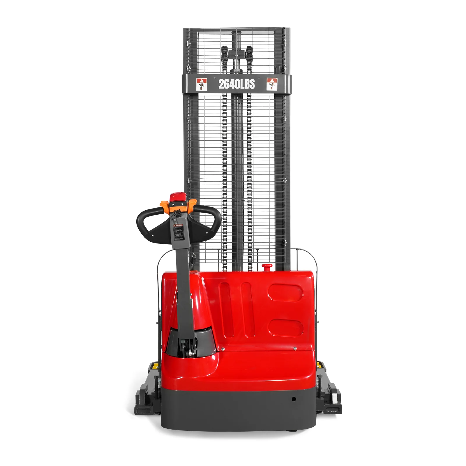 2640lbs Electric Straddle Stacker,  118" Lift,  Adjustable Legs & Forks,  F26-118SLA - Image 22
