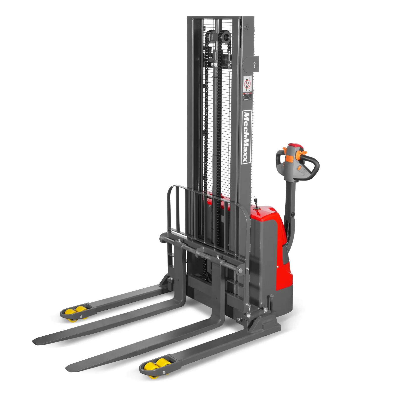 2640lbs Electric Straddle Stacker,  118" Lift,  Adjustable Legs & Forks,  F26-118SLA - Image 26
