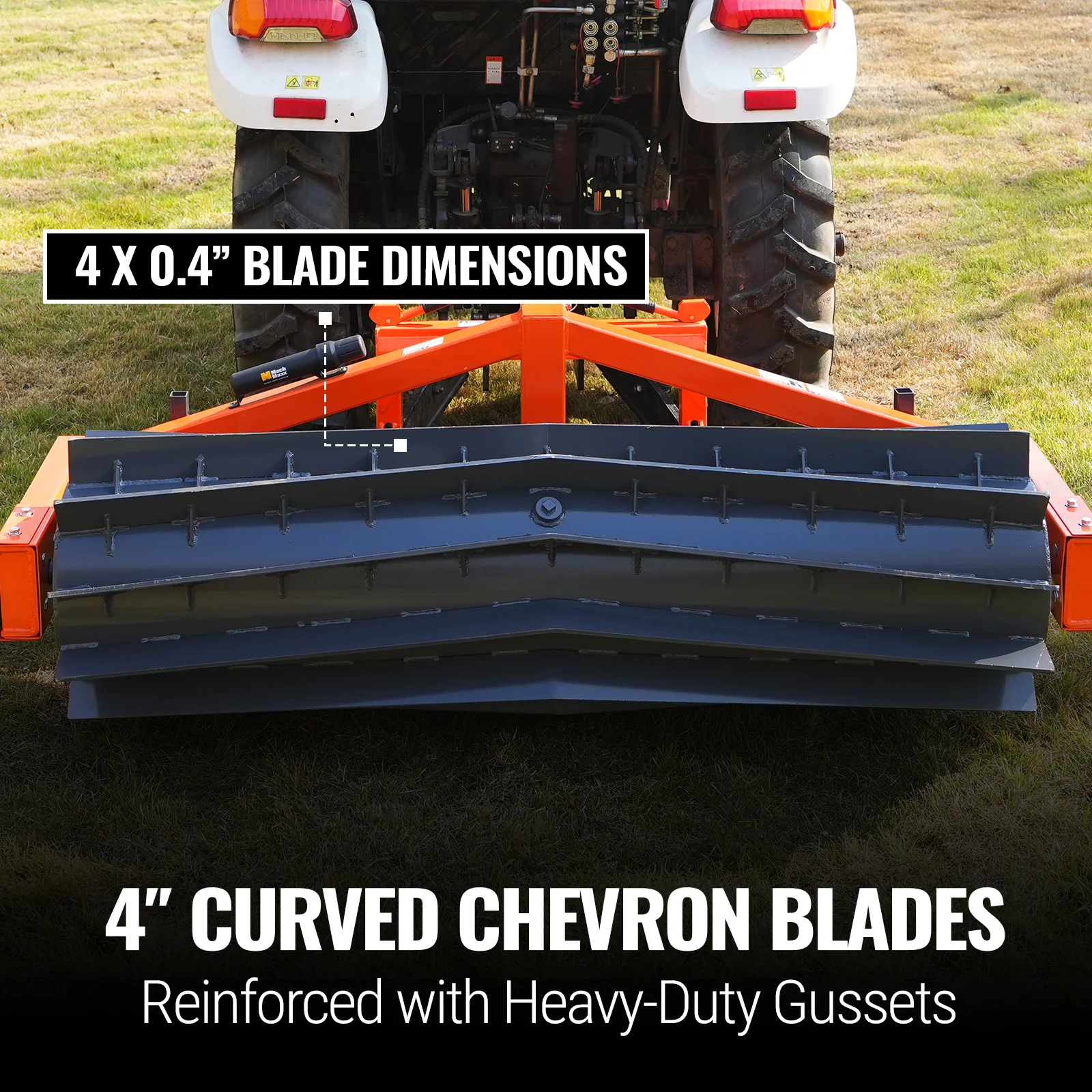 80" Crimper Roller 3 Point Hitch Tractor Attachment Agriculture Equipment,  CR82 - Image 3