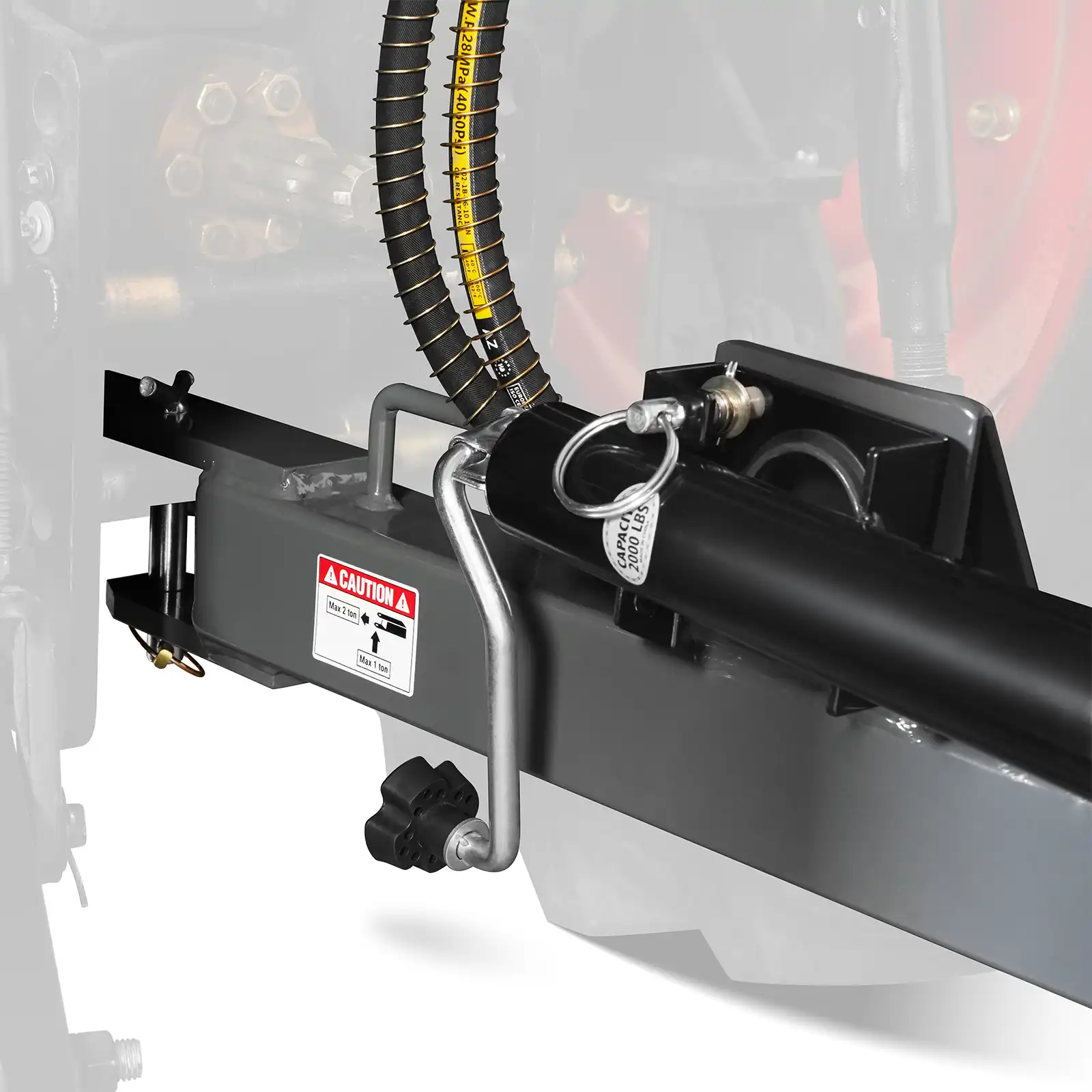 3-Point PTO Stump Grinder & 2-Ton Heavy-Duty Dump Trailer Combo, SG24 & DT4X8 - Image 48