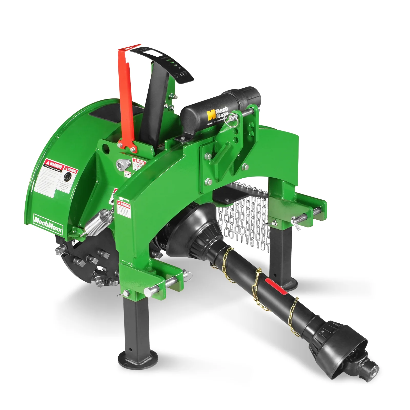 3-Point PTO Stump Grinder with 34 Carbide Teeth (PTO Shaft Included with Slip Clutch),  for 15-45HP Tractor,  SG24PRO - Image 2