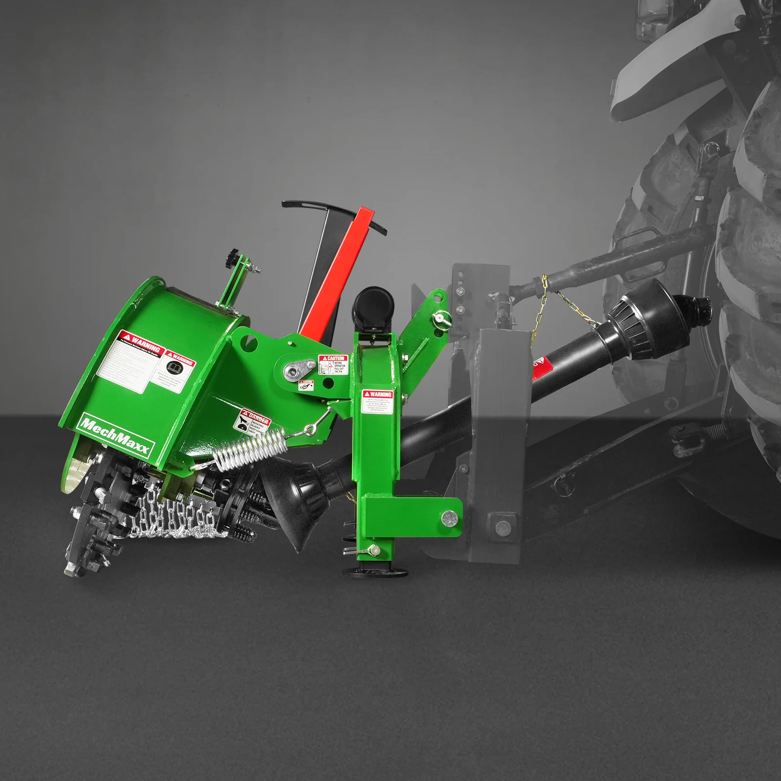 3-Point PTO Stump Grinder with 34 Carbide Teeth (PTO Shaft Included with Slip Clutch),  for 15-45HP Tractor,  SG24PRO - Image 29
