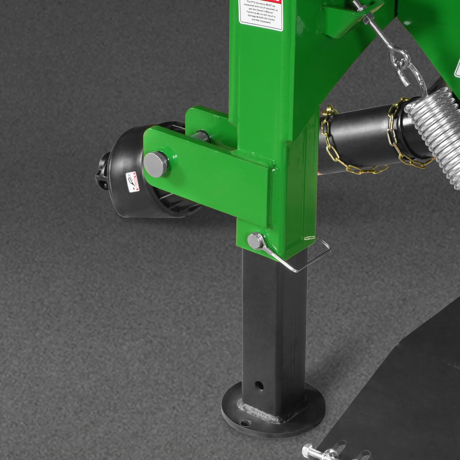 3-Point PTO Stump Grinder with 34 Carbide Teeth (PTO Shaft Included with Slip Clutch),  for 15-45HP Tractor,  SG24PRO - Image 8