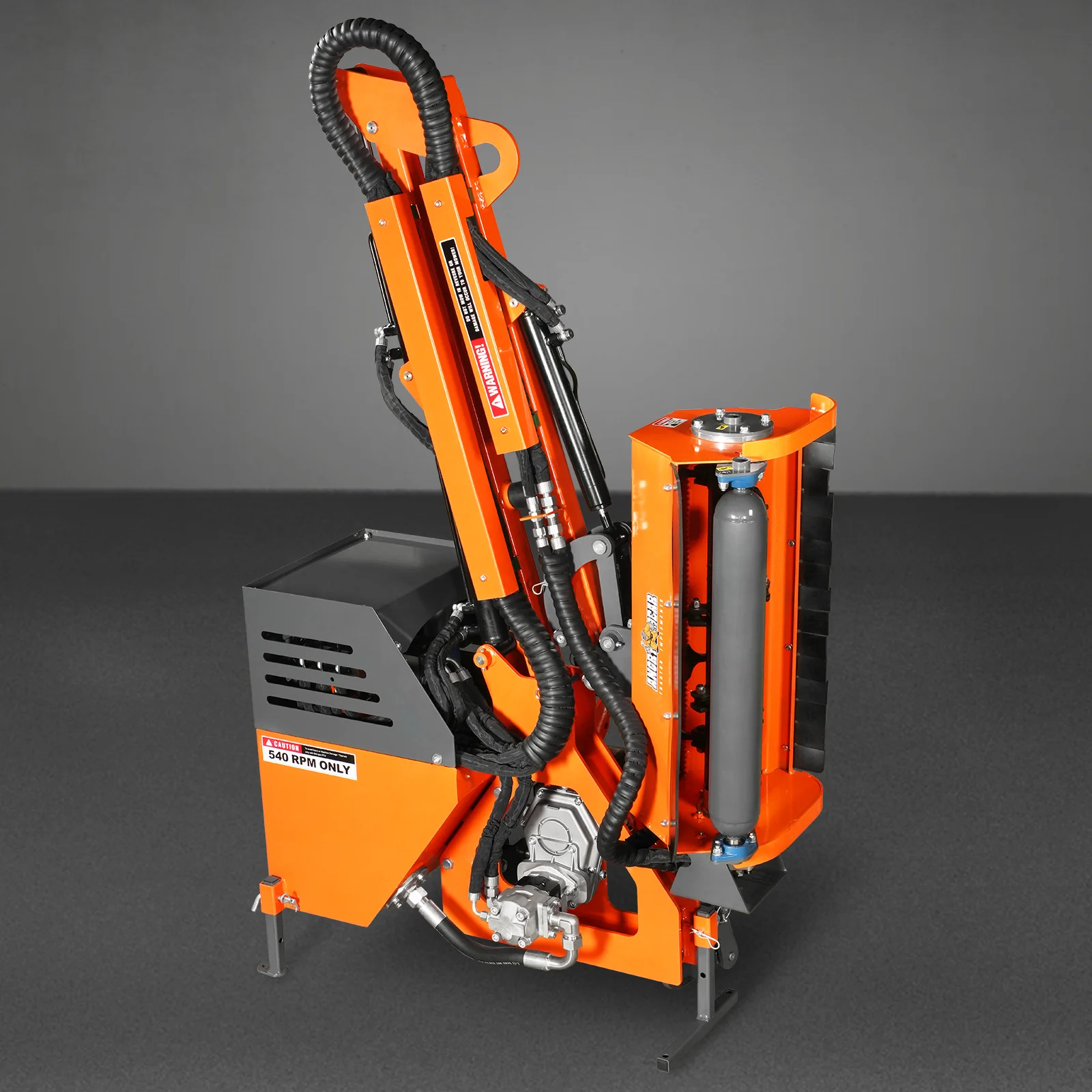 31.5" Remote Control Operation, Maximum Reach 11'2", 3-Point Boom Mower, Minimum 20hp, ERM80 - Image 26