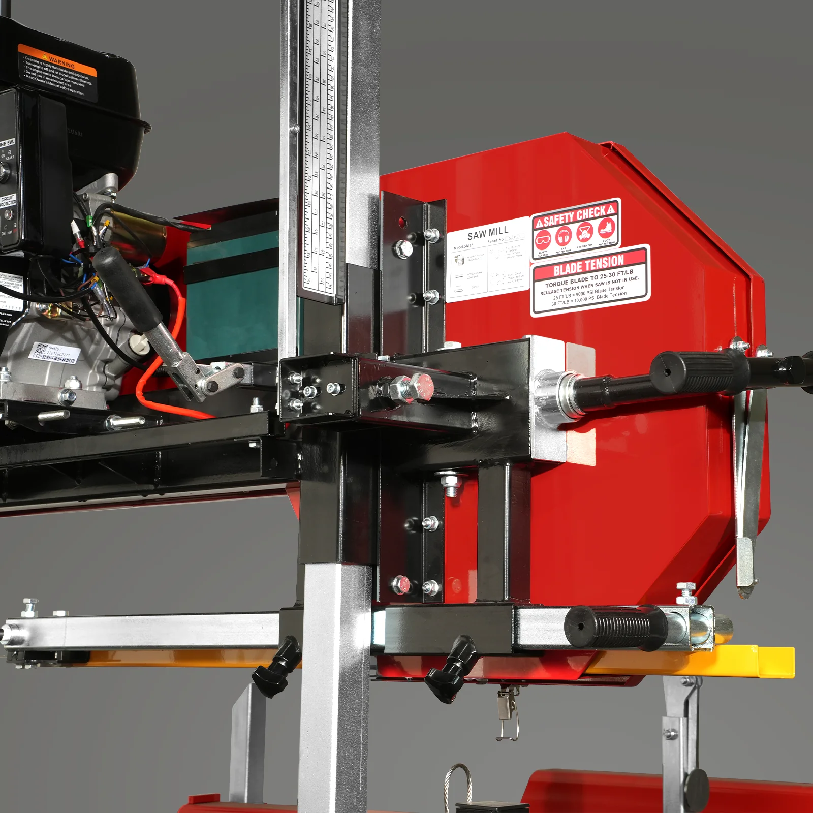 32" Portable Sawmill & 34 Ton Kinetic Log Splitter Combo - Image 13
