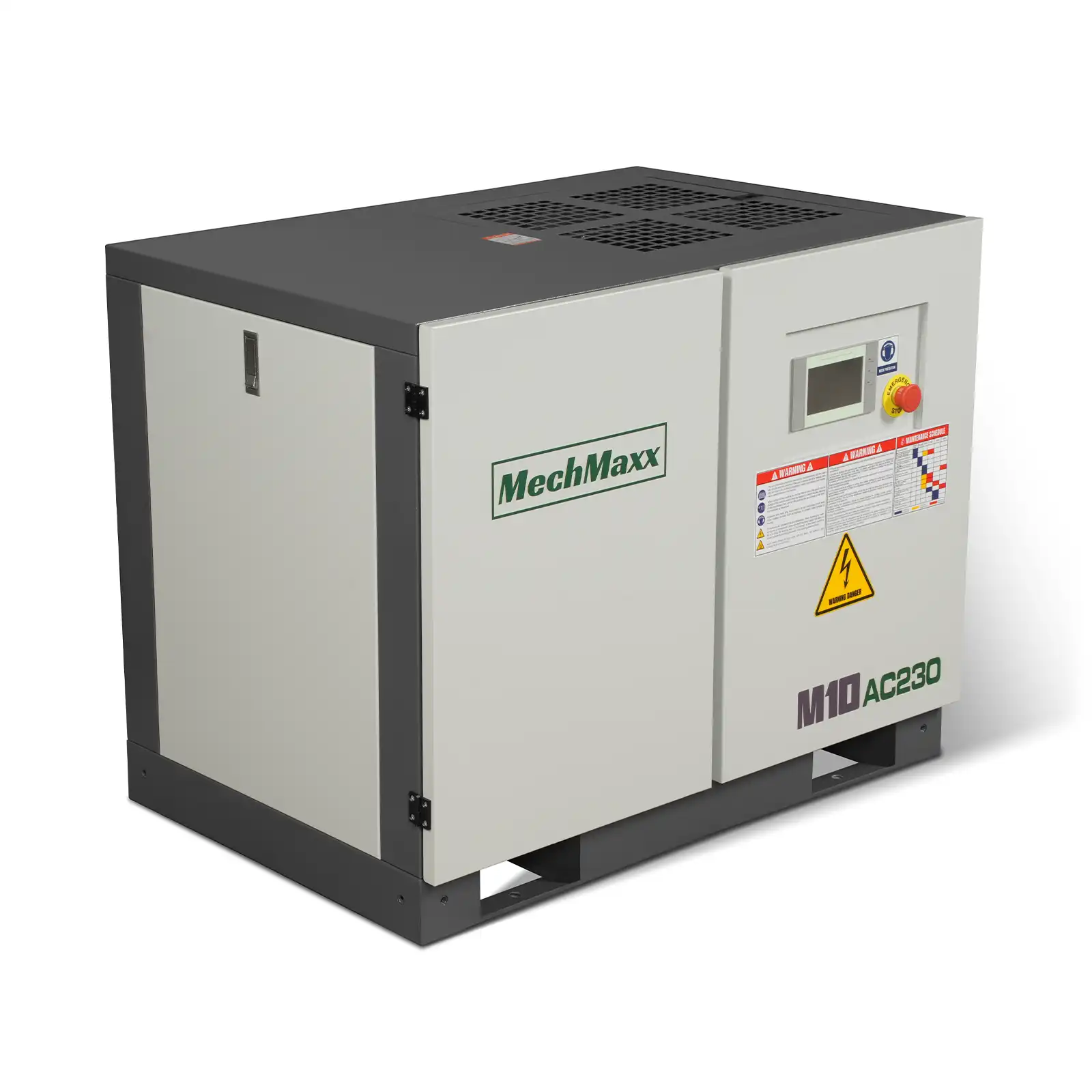 10HP Rotary Screw Air Compressor - 32 CFM,  116 PSI,  230V 3-Phase | Industrial-Grade - Image 2