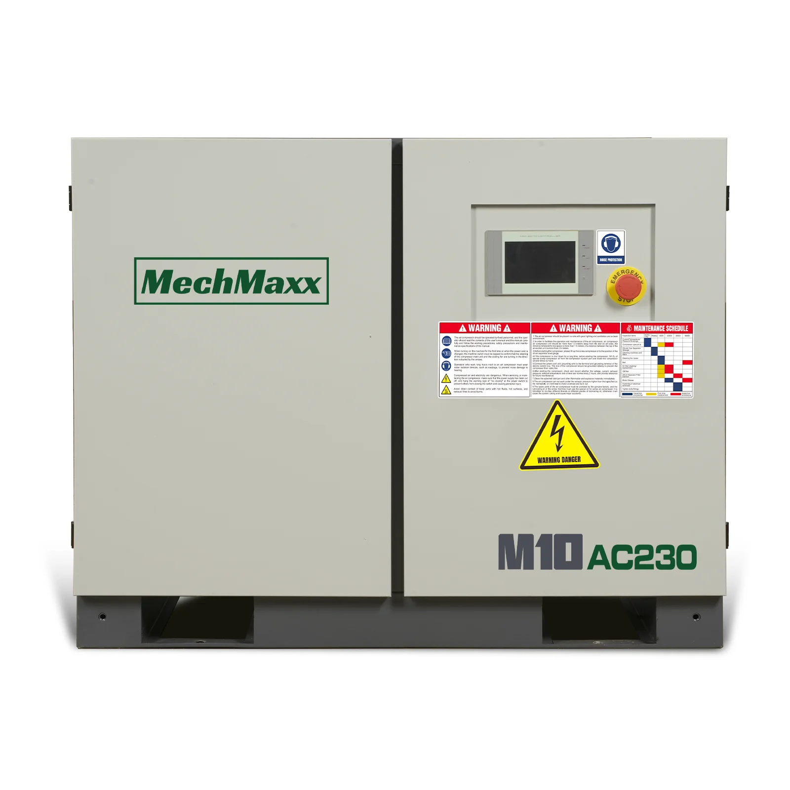 10HP Rotary Screw Air Compressor - 32 CFM,  116 PSI,  230V 3-Phase | Industrial-Grade - Image 4