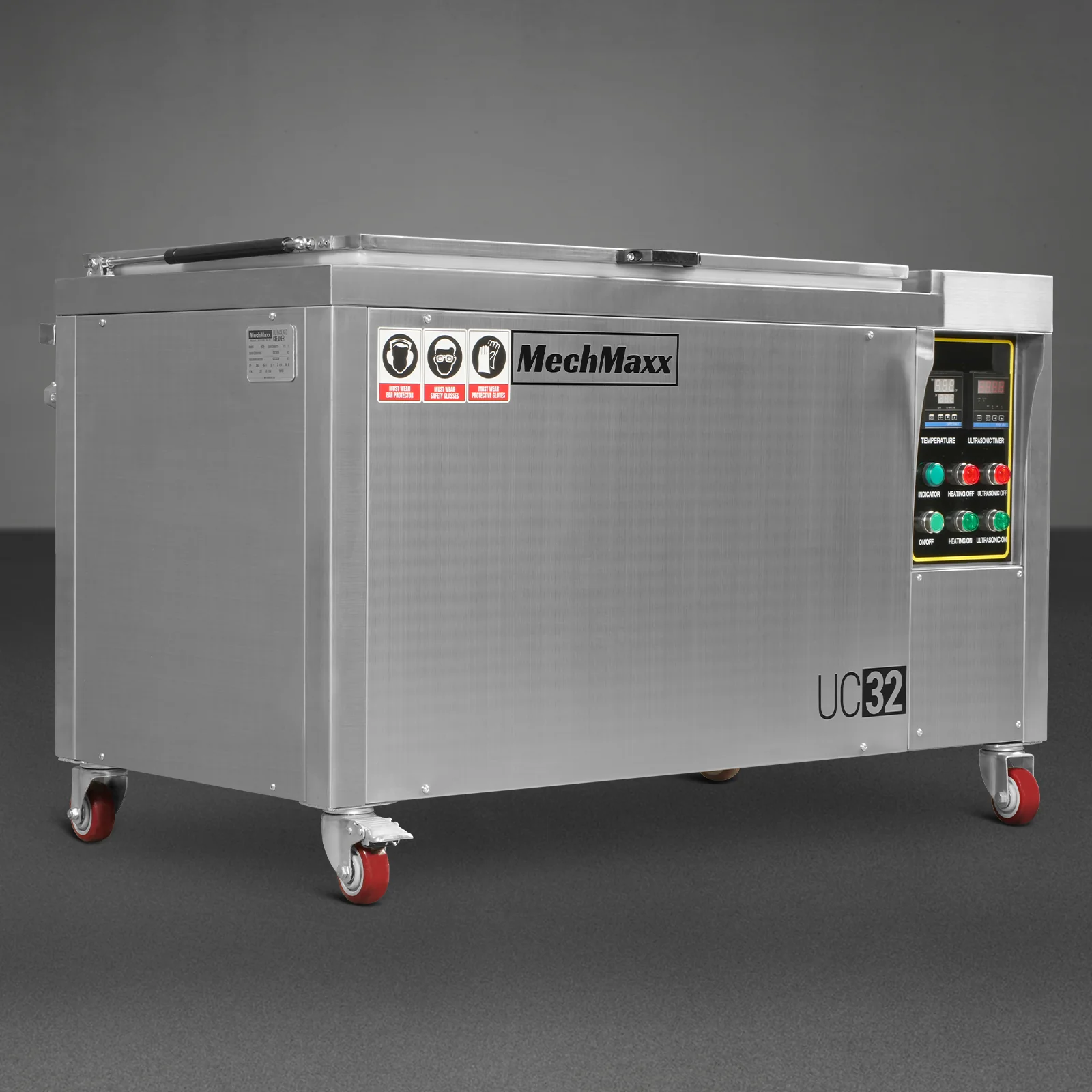 32Gal Industrial Ultrasonic Cleaner 220V 3Ph with Digital Heater Timer - Image 16