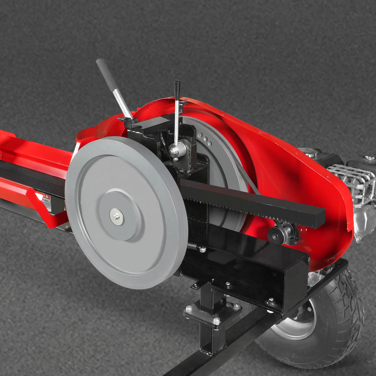 34 Ton Kinetic Fast Log Splitter,  7 HP Ducar Gasoline Engine,  28" Log Diameter Capacity,  3-Sec Cycle Time,  KT34 - Image 12