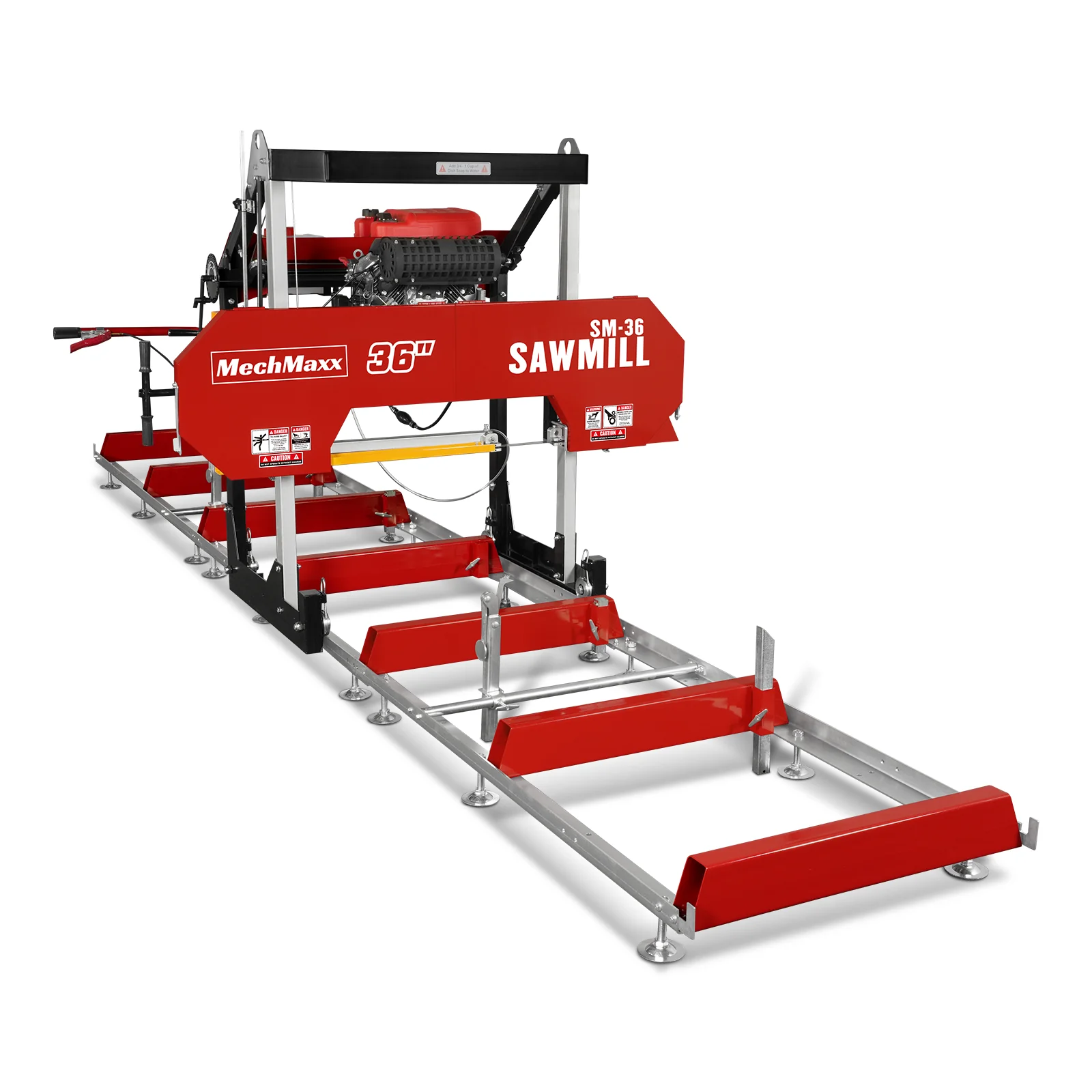 36" MAX Portable Sawmill & 8" Wood Chipper Combo - Image 20