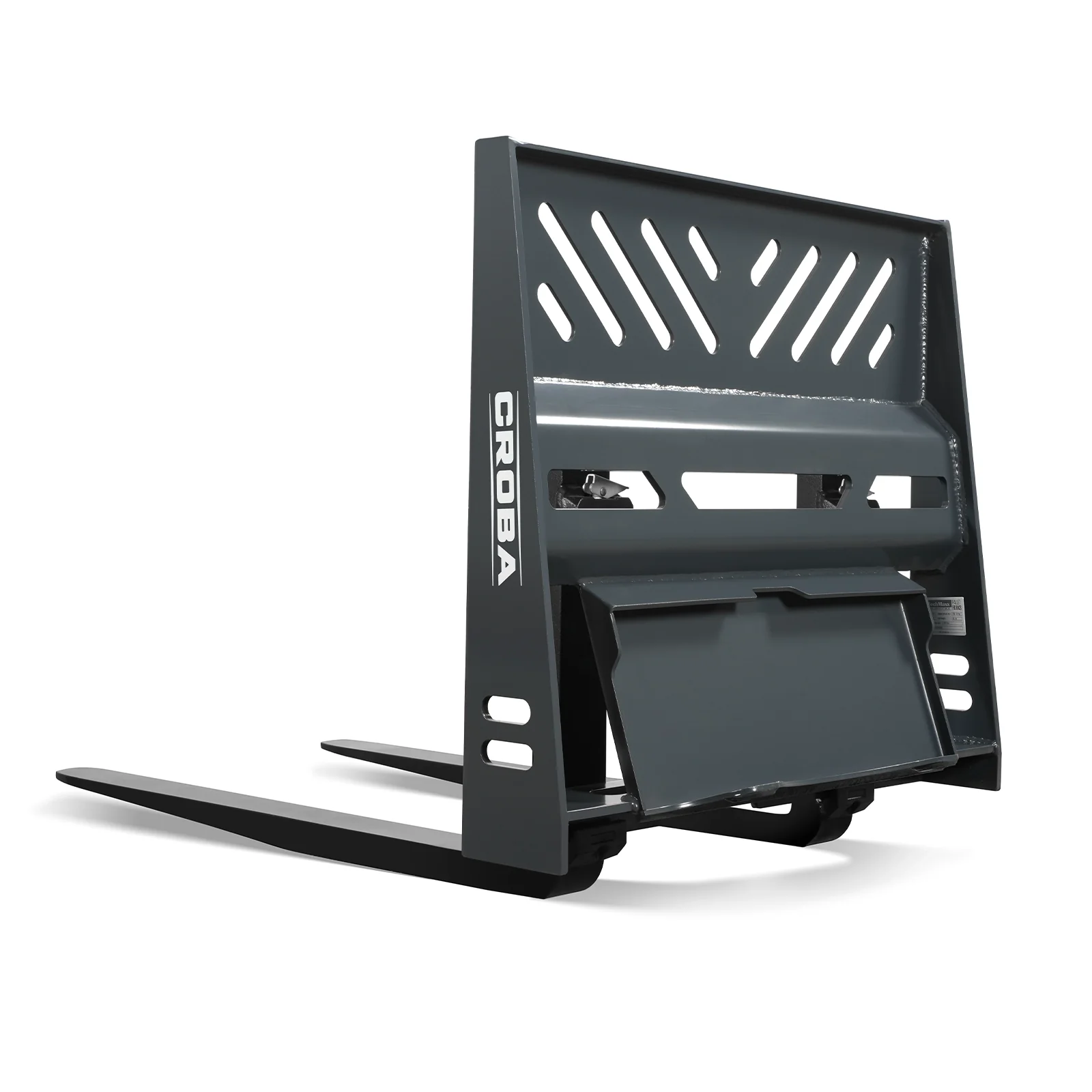 36'' Mini Skid Steer Pallet Fork Frame Attachment,  2204 lb Weight Capacity - Image 6