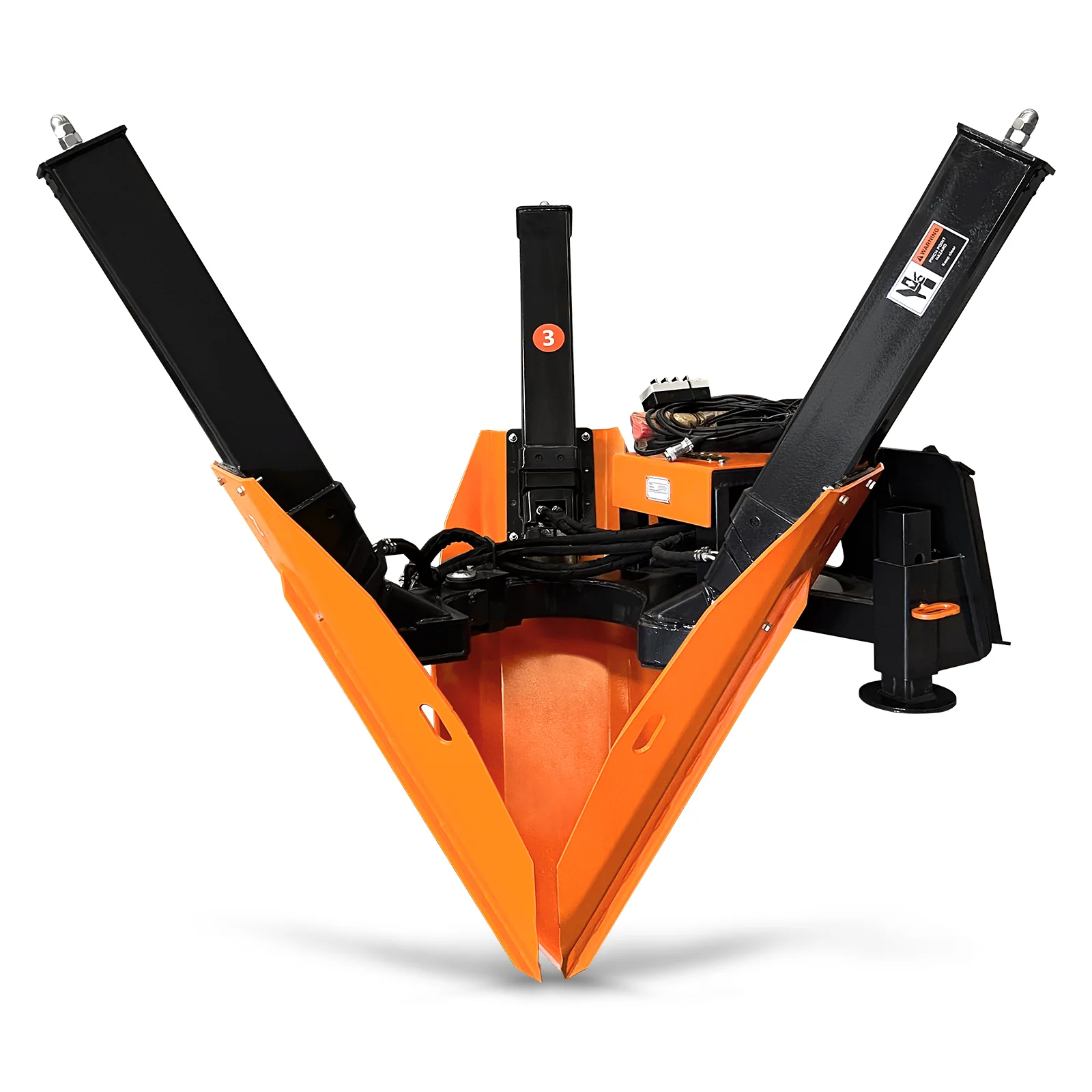 36” Skid Steer Hydraulic Tree Spade, 4” Diameter Cut Capacity, 22” Blade Opening - Image 4