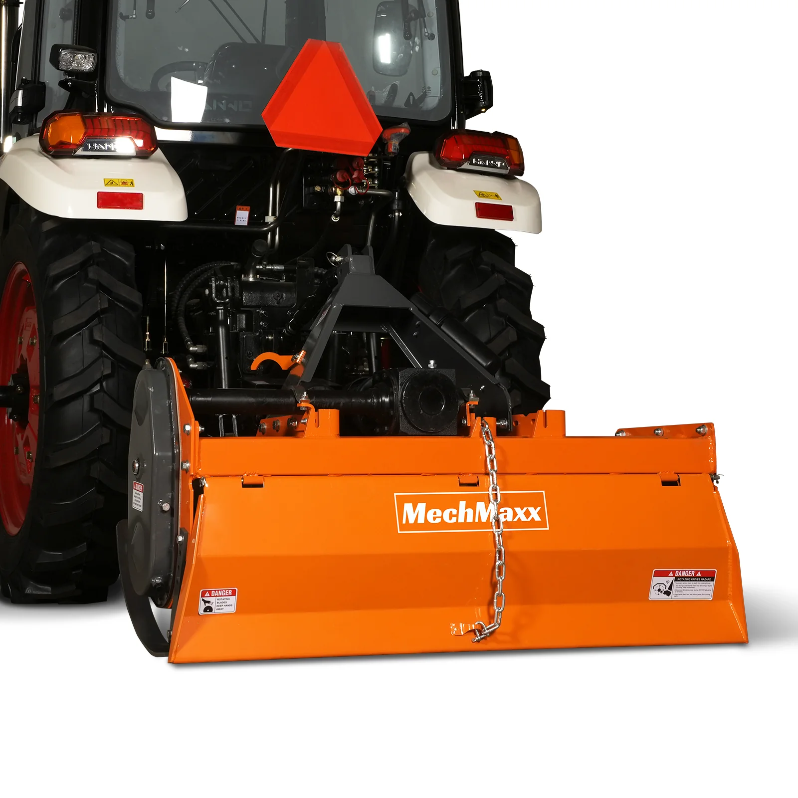 4.5FT 3-Point Gear Drive Rotary Tiller, 25-45HP Tractor, PTO Shaft Included (With Slip Clutch), Cat. 1 Hookup , RT450 - Image 15