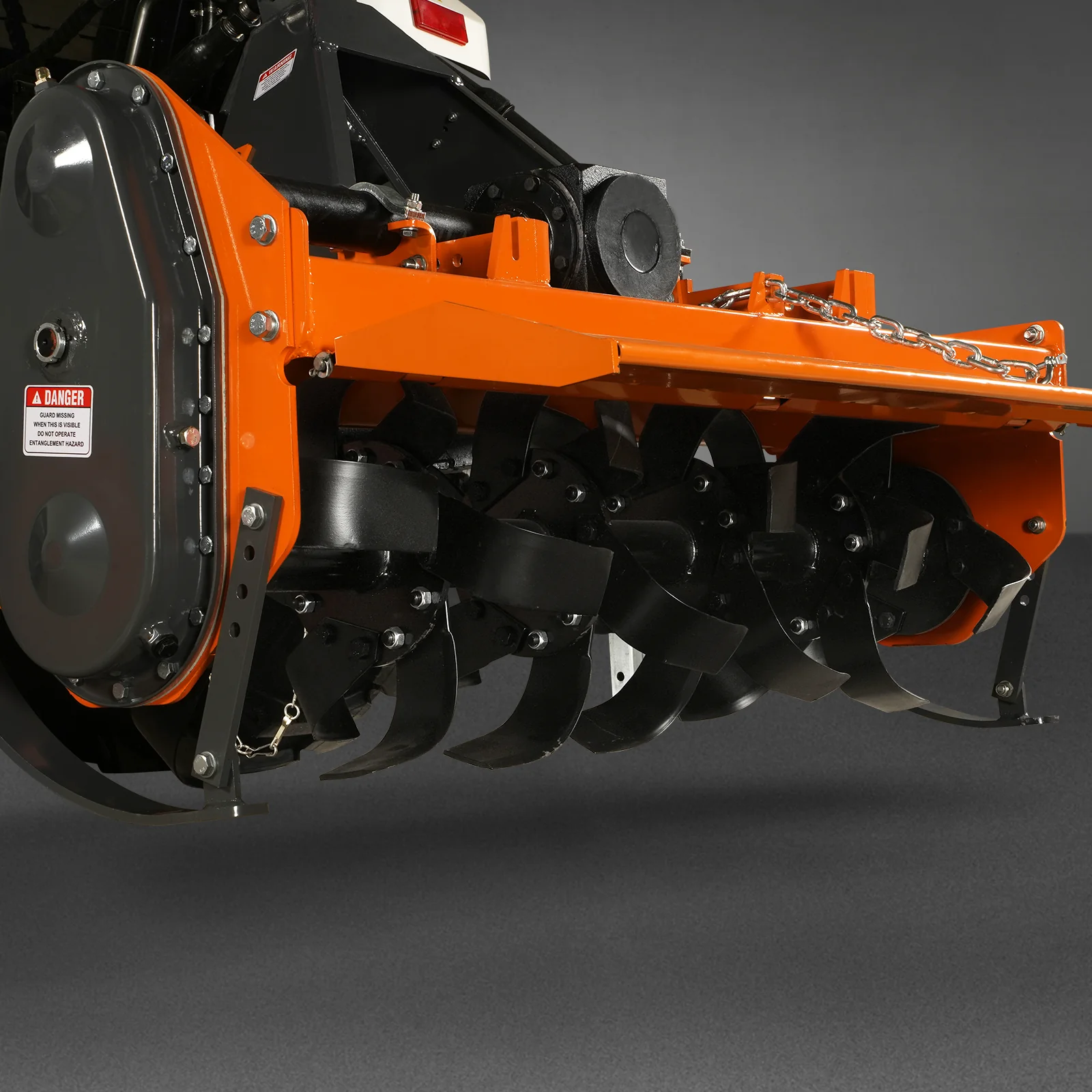 4.5FT 3-Point Gear Drive Rotary Tiller, 25-45HP Tractor, PTO Shaft Included (With Slip Clutch), Cat. 1 Hookup , RT450 - Image 5