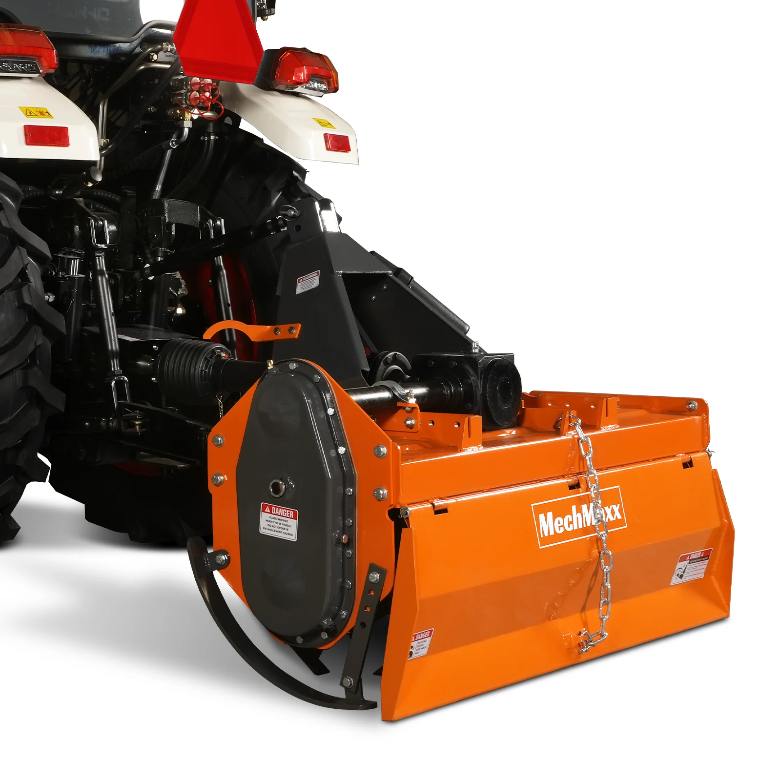 4.5FT 3-Point Gear Drive Rotary Tiller, 25-45HP Tractor, PTO Shaft Included (With Slip Clutch), Cat. 1 Hookup , RT450 - Image 9