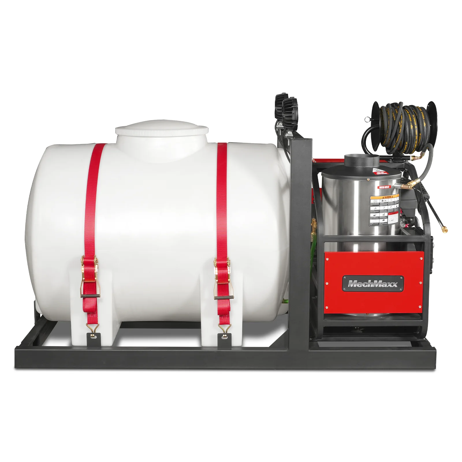 4000 PSI 4 GPM HONDA E-Start Engine Hot Water Pressure Washer Skid Mounted with 245 Gal Tank,  HPW40HBT - Image 14