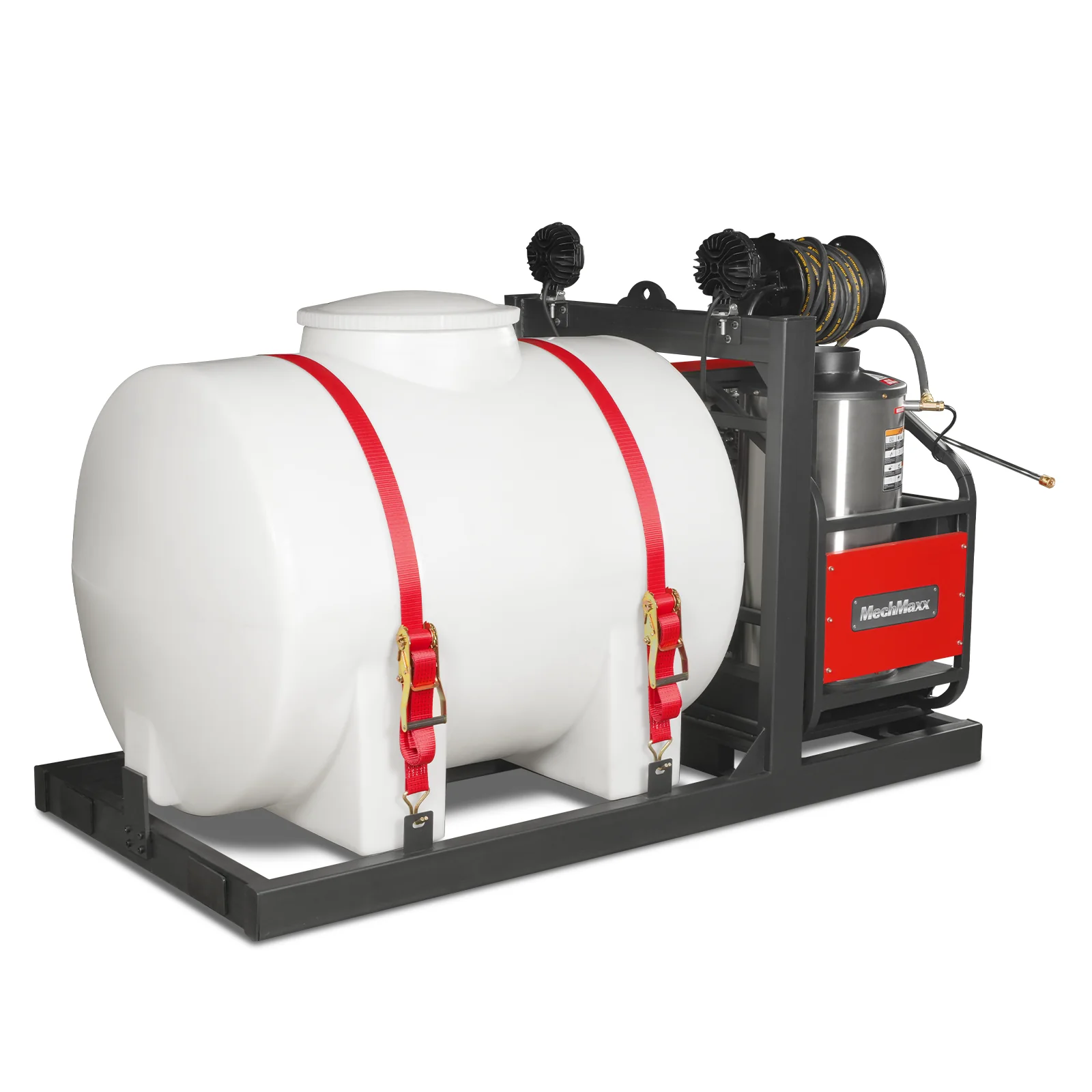 4000 PSI 4 GPM HONDA E-Start Engine Hot Water Pressure Washer Skid Mounted with 245 Gal Tank,  HPW40HBT - Image 15