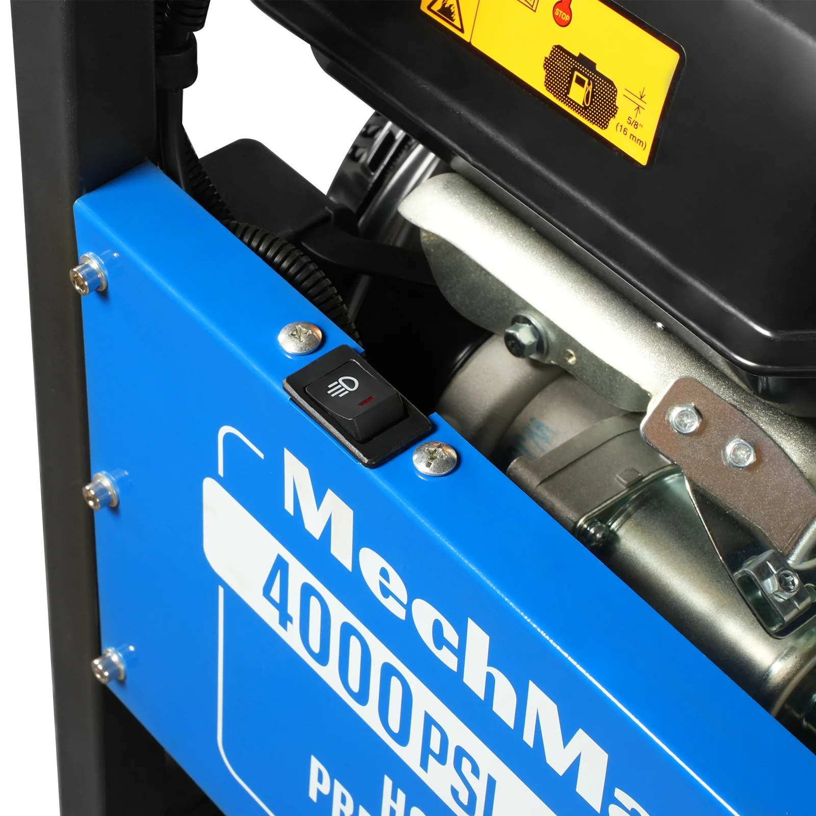 4000 PSI 4 GPM KOHLER E-Start Engine Hot Water Pressure Washer Skid Mounted with 245 Gal Tank, HPW40KBT - Image 10
