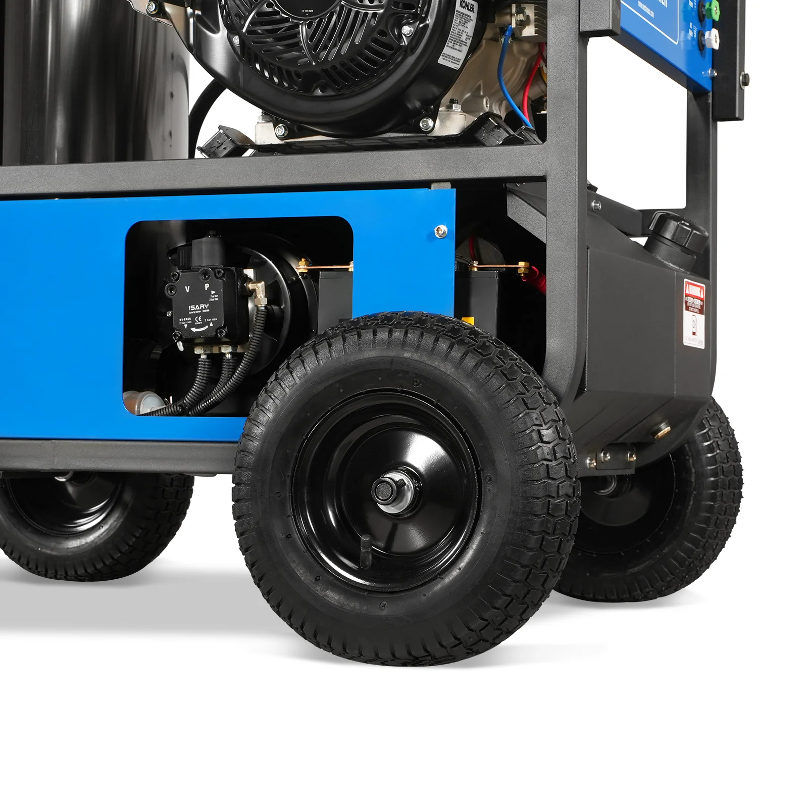 4000 PSI 4 GPM KOHLER E-Start Engine Hot Water Pressure Washer with Hose Reel,  HPW40K - Image 11