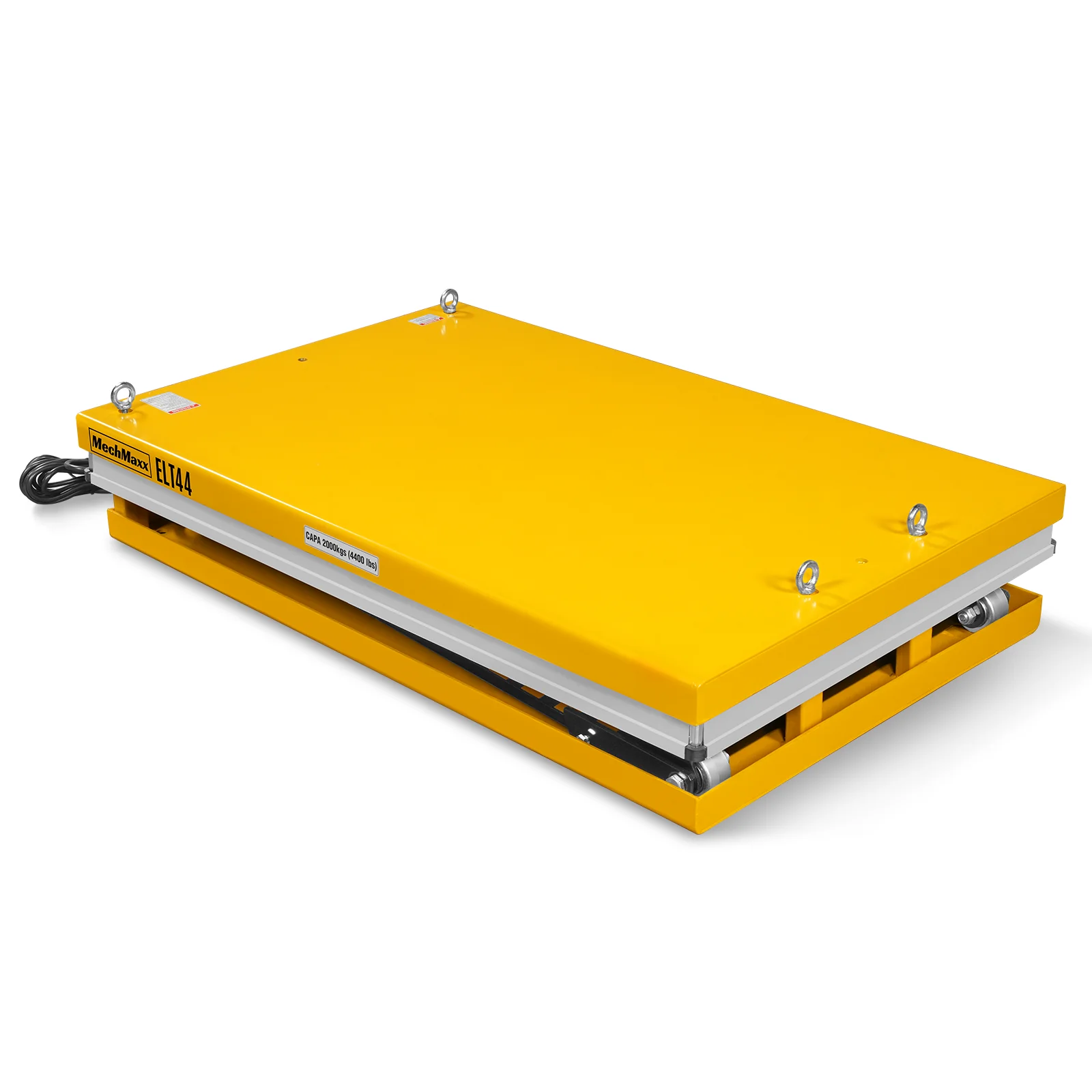 4400lbs Capacity Stationary Powered Hydraulic Lift Table, 51.2" x 33.5" Platform, 41.3" Lift Height, UL Certified Motor, ELT44 - Image 13