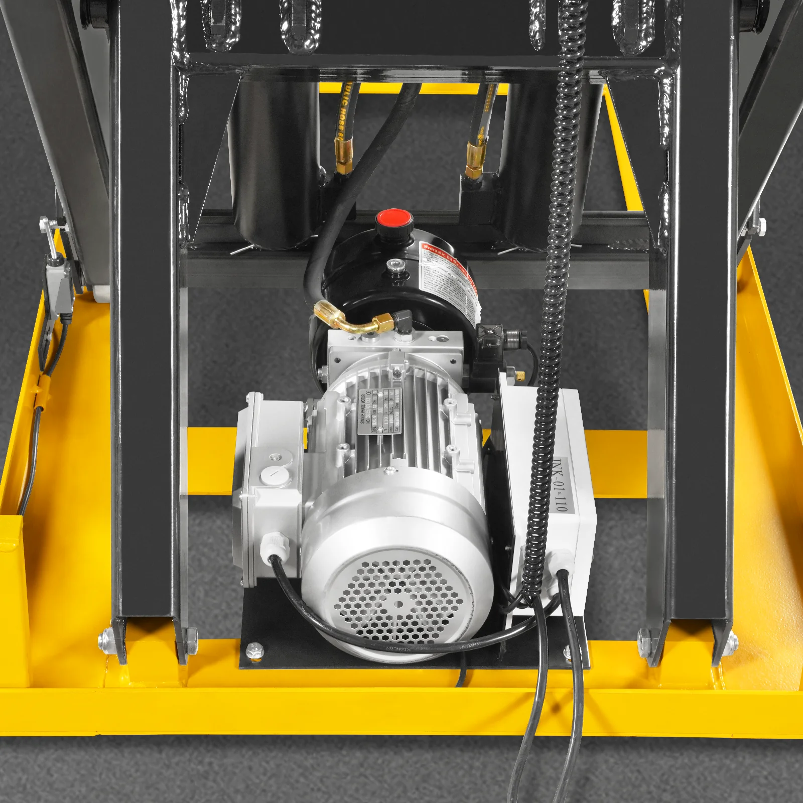 4400lbs Capacity Stationary Powered Hydraulic Lift Table, 51.2" x 33.5" Platform, 41.3" Lift Height, UL Certified Motor, ELT44 - Image 19