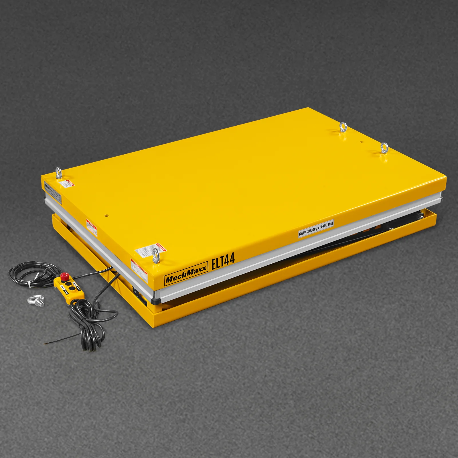 4400lbs Capacity Stationary Powered Hydraulic Lift Table, 51.2" x 33.5" Platform, 41.3" Lift Height, UL Certified Motor, ELT44 - Image 22