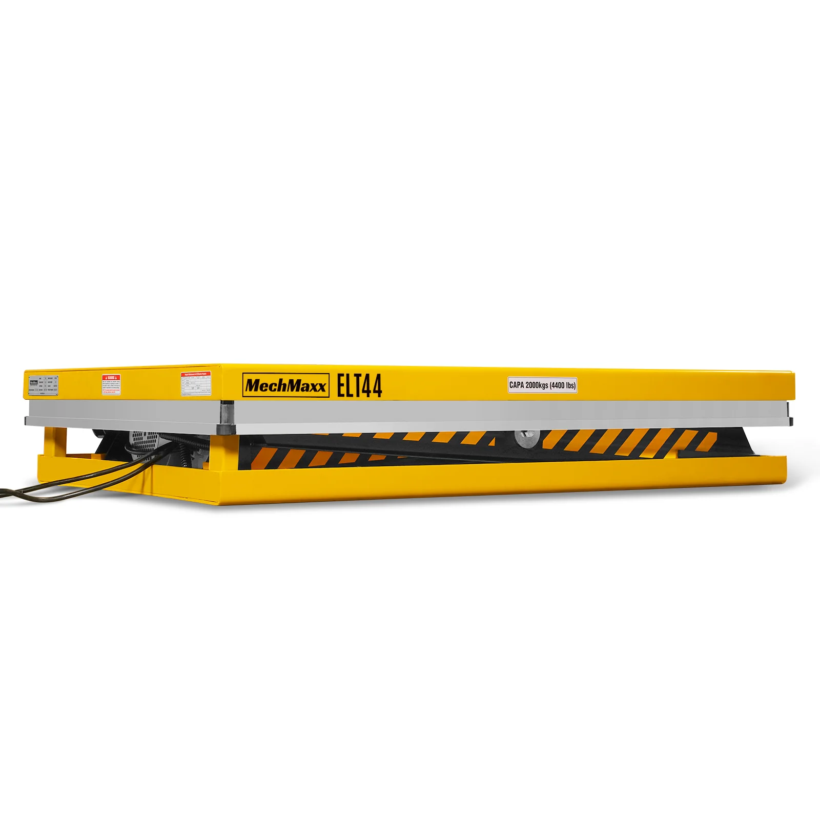 4400lbs Capacity Stationary Powered Hydraulic Lift Table, 51.2" x 33.5" Platform, 41.3" Lift Height, UL Certified Motor, ELT44 - Image 4