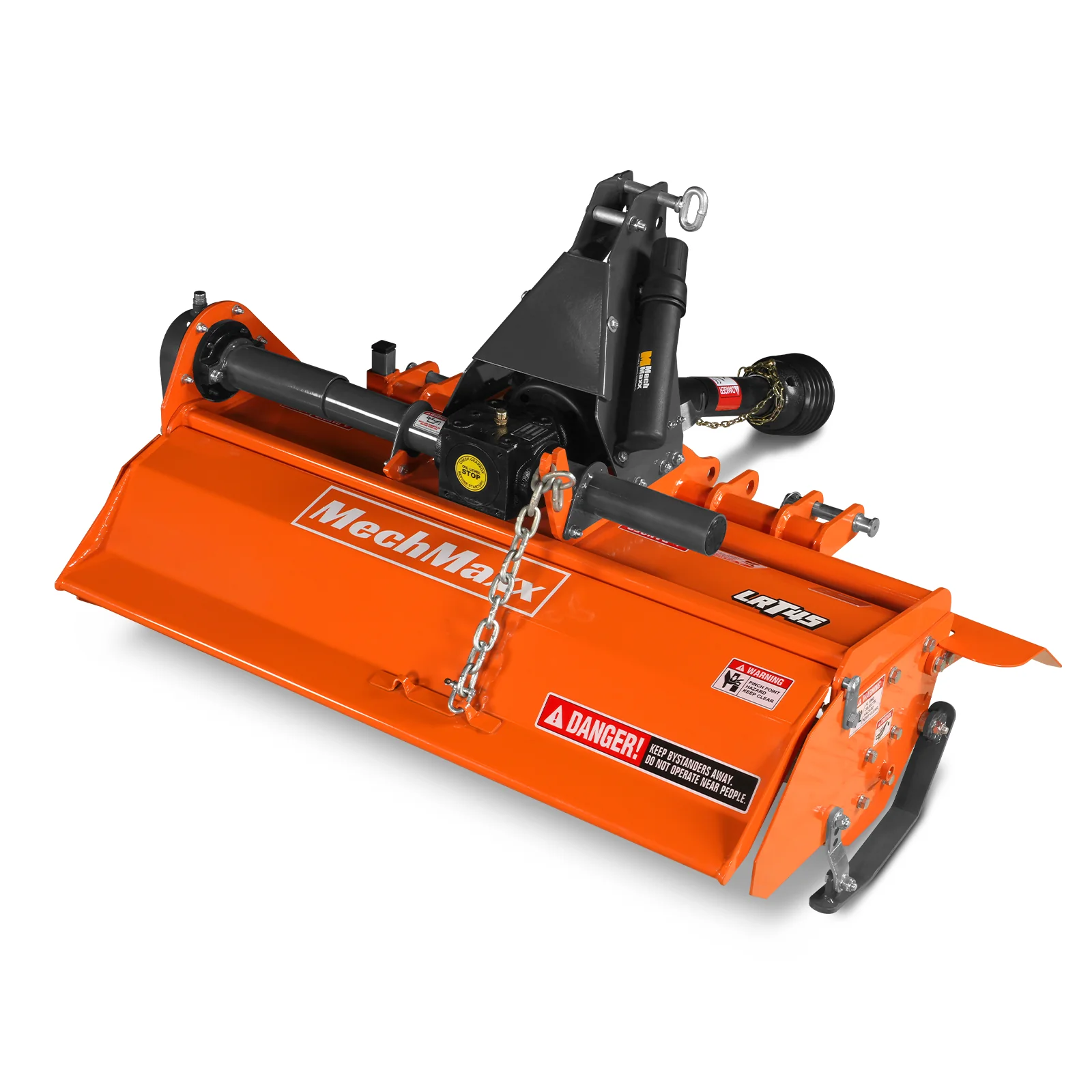 45 in Rotary Tiller, 3 Point Hitch Cat.1, Chain Drive, PTO Shaft Included with Shear Bolt, 15-35 HP, LRT45 - Image 16