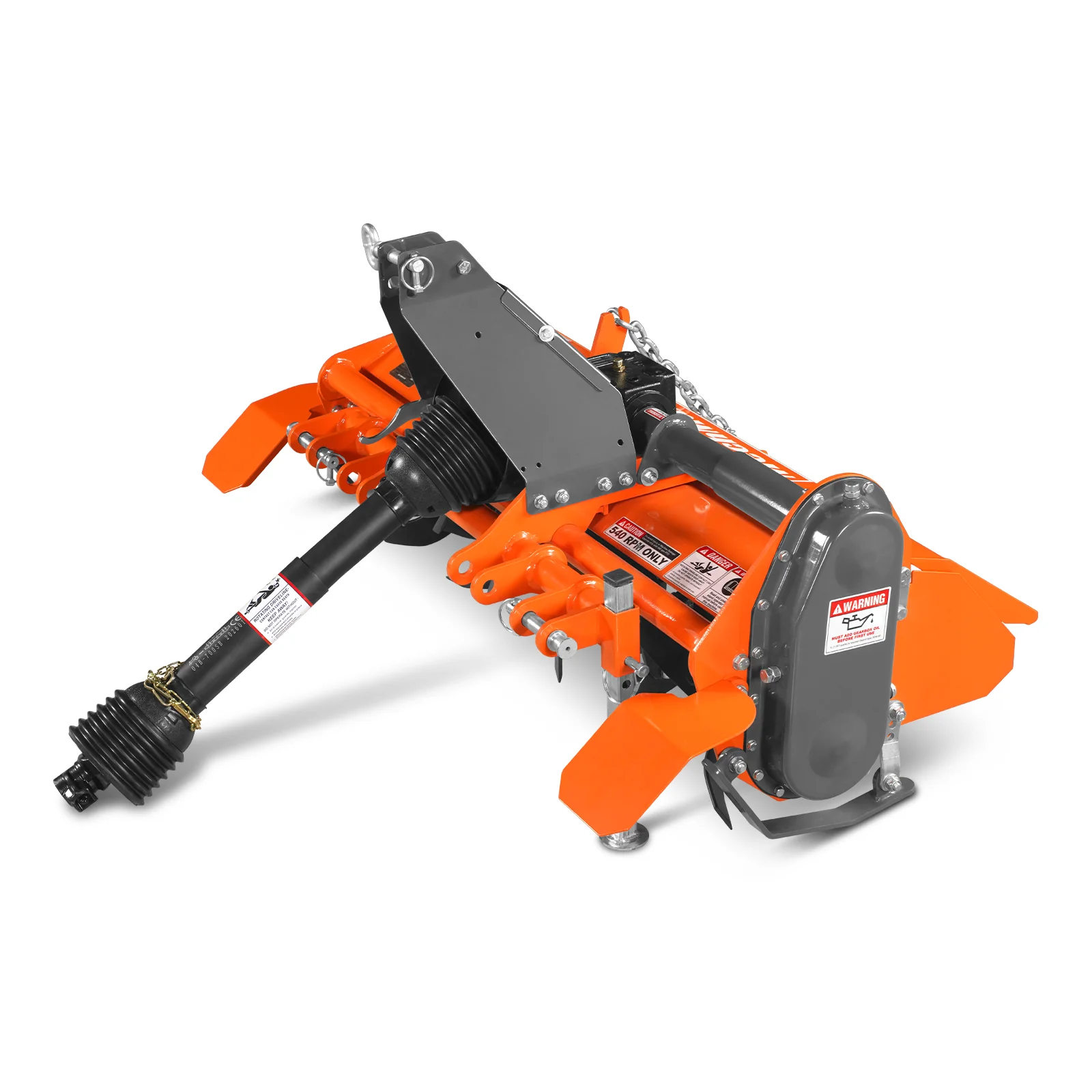 45 in Rotary Tiller, 3 Point Hitch Cat.1, Chain Drive, PTO Shaft Included with Shear Bolt, 15-35 HP, LRT45 - Image 20
