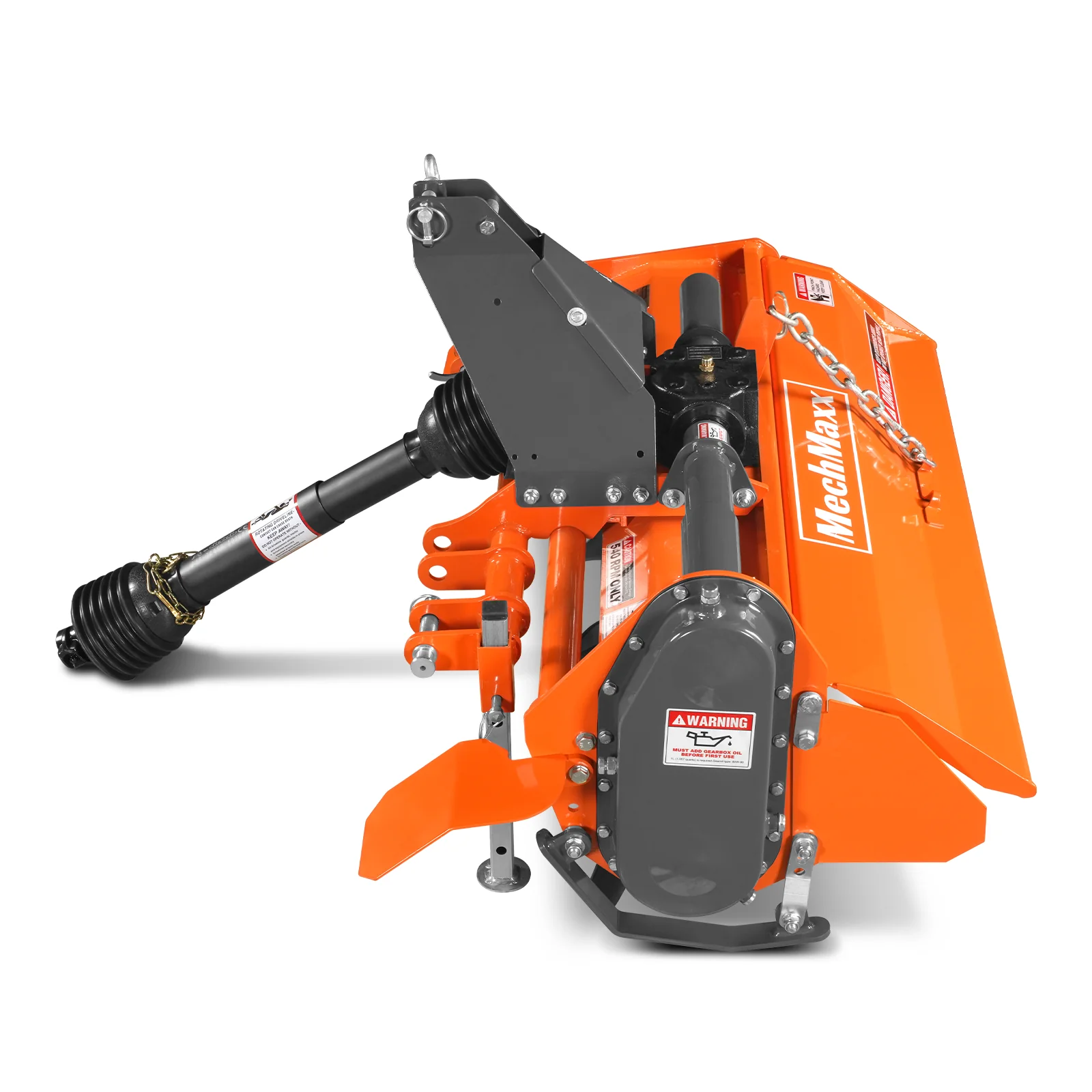 45 in Rotary Tiller, 3 Point Hitch Cat.1, Chain Drive, PTO Shaft Included with Shear Bolt, 15-35 HP, LRT45 - Image 21