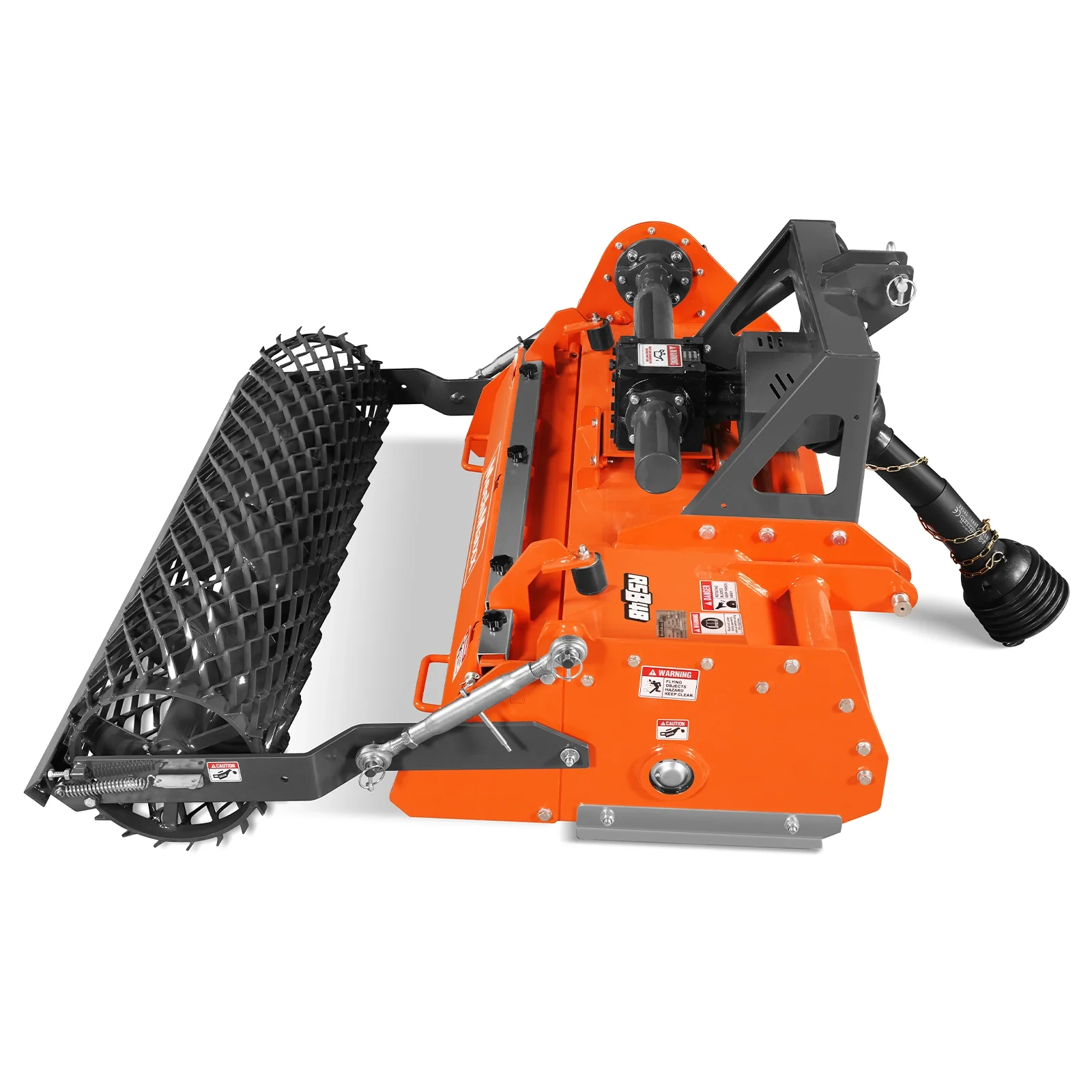 48 in Stone Burier Reverse Rotary Tiller, 3 Point Hitch Cat.1, Chain Drive, PTO Shaft Included with Slip Clutch, 20-45 HP, RSB48 - Image 17