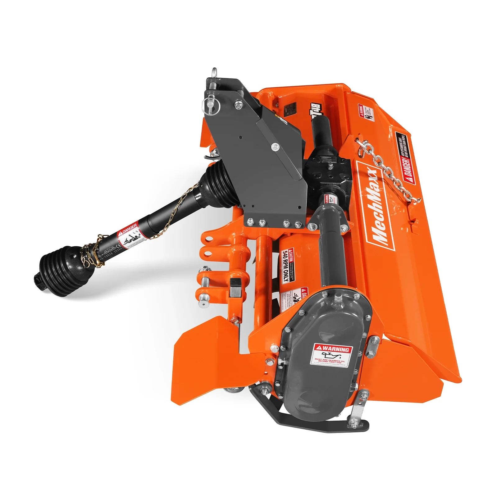 48 in Rotary Tiller, 3 Point Hitch Cat.1, Chain Drive, PTO Shaft Included with Shear Bolt, 18-35 HP, LRT48 - Image 21