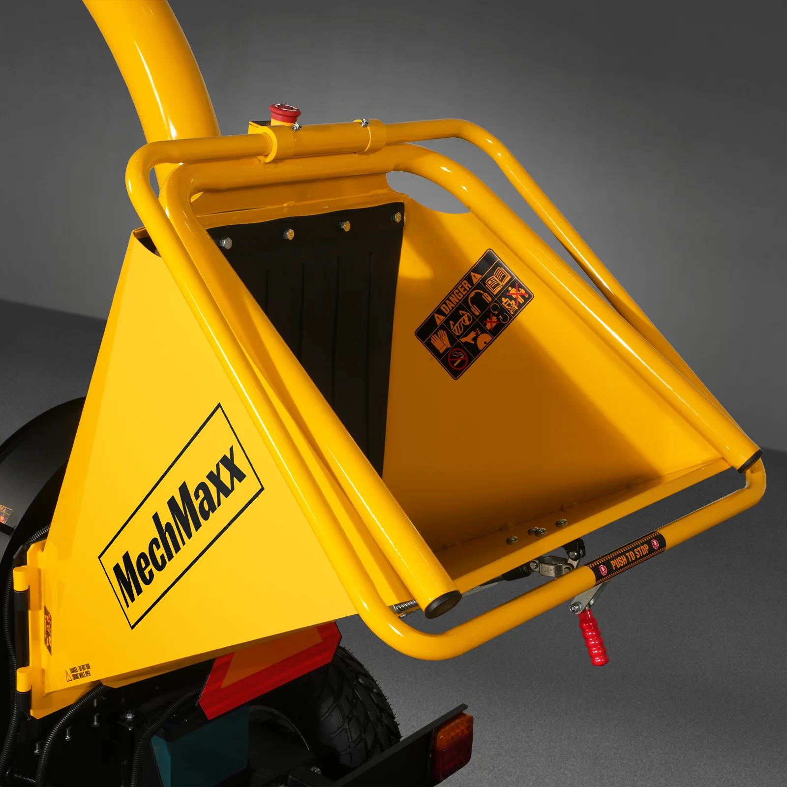 5 inch E-stat KOHLER 429cc 14hp Gasoline Engine Powered Disc Wood Chipper with Taillight ,  P4205 - Image 17