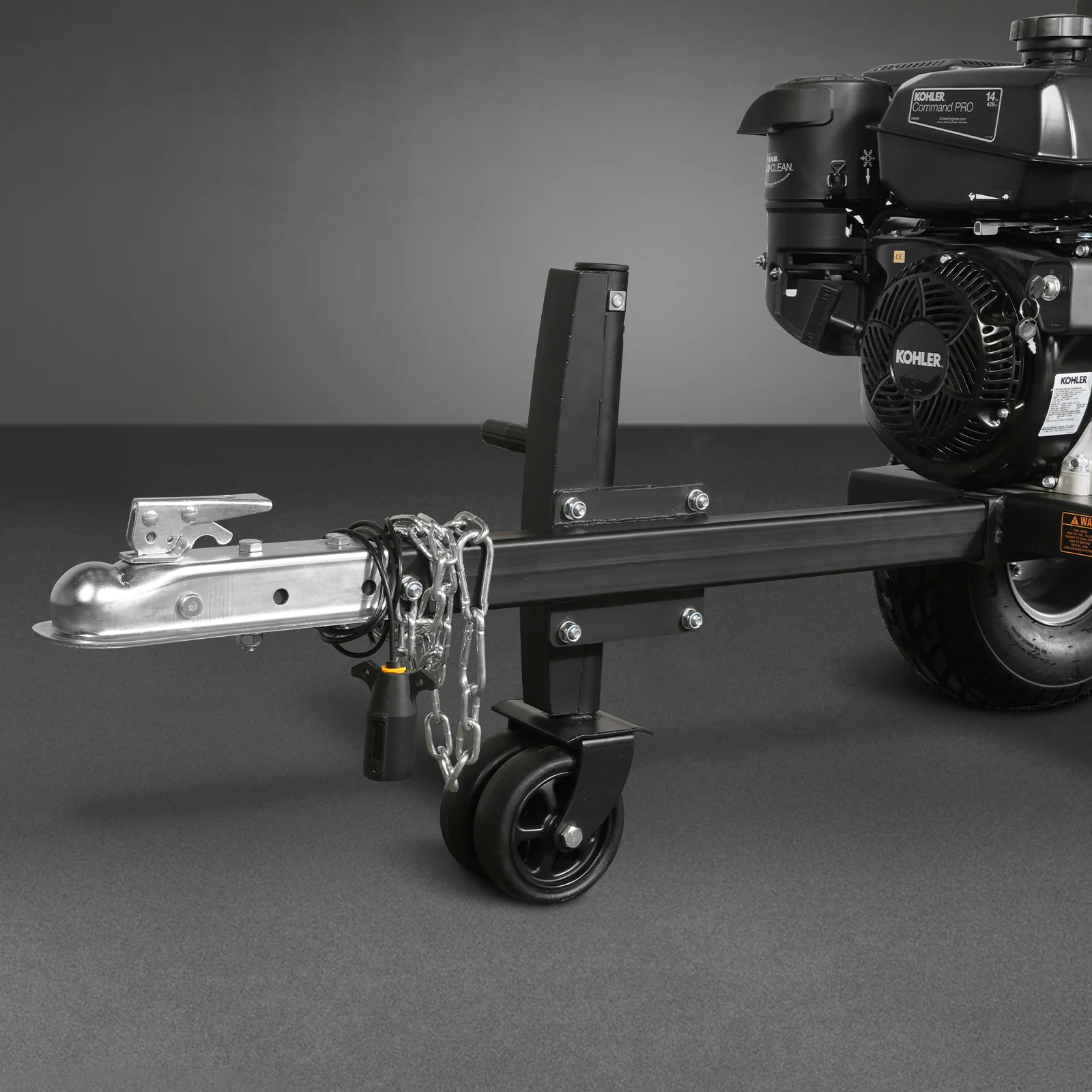 5 inch E-stat KOHLER 429cc 14hp Gasoline Engine Powered Disc Wood Chipper with Taillight ,  P4205 - Image 19