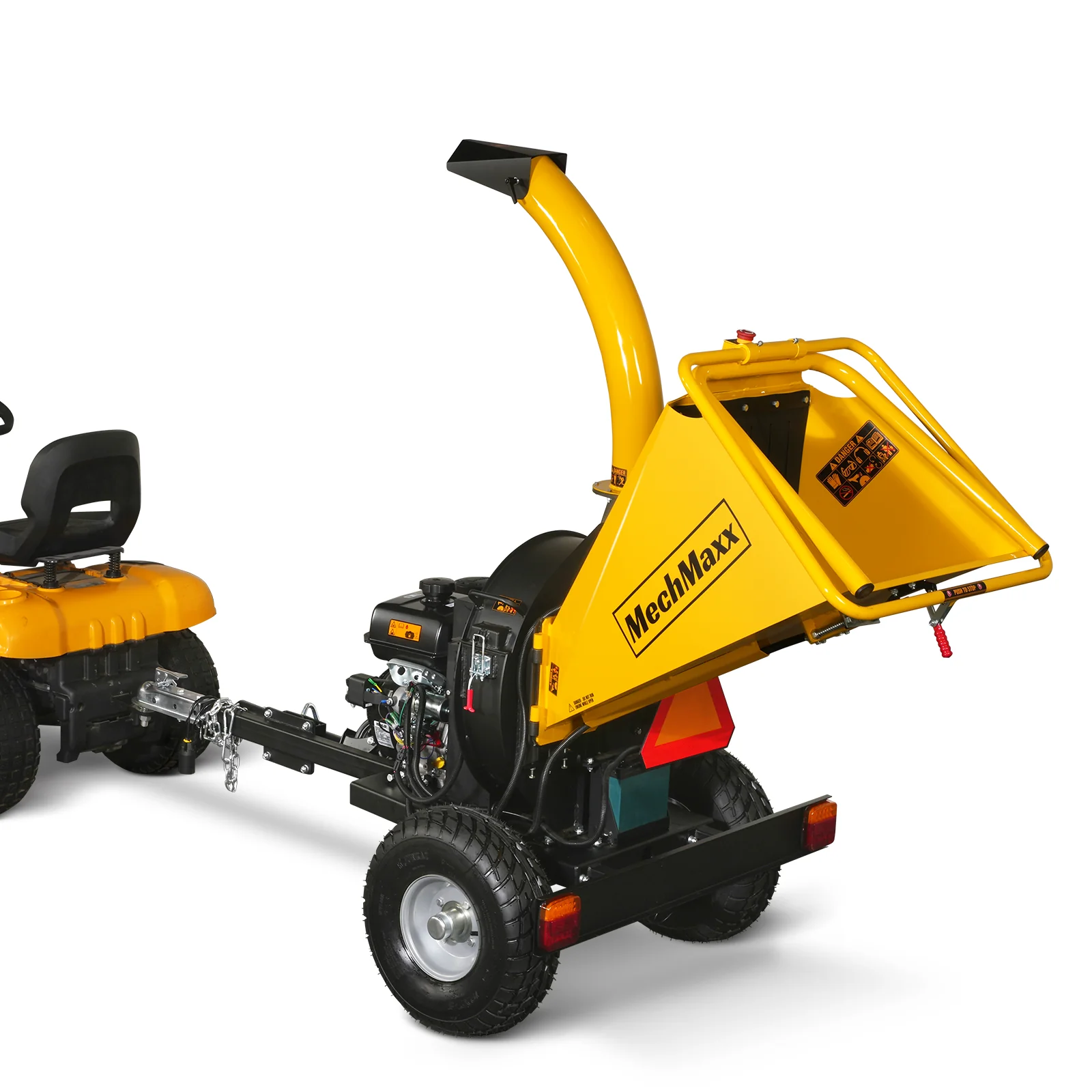 5 inch E-stat KOHLER 429cc 14hp Gasoline Engine Powered Disc Wood Chipper with Taillight ,  P4205 - Image 20