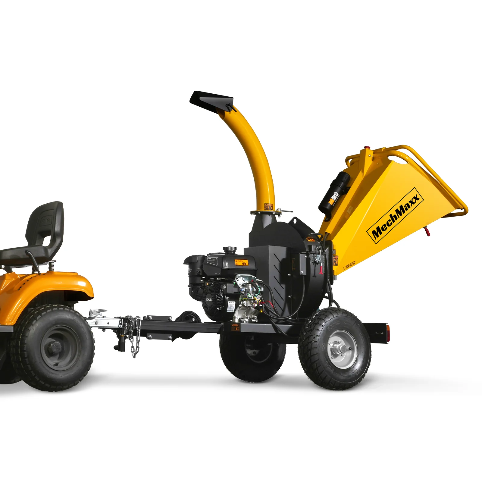 5 inch E-stat KOHLER 429cc 14hp Gasoline Engine Powered Disc Wood Chipper with Taillight ,  P4205 - Image 22