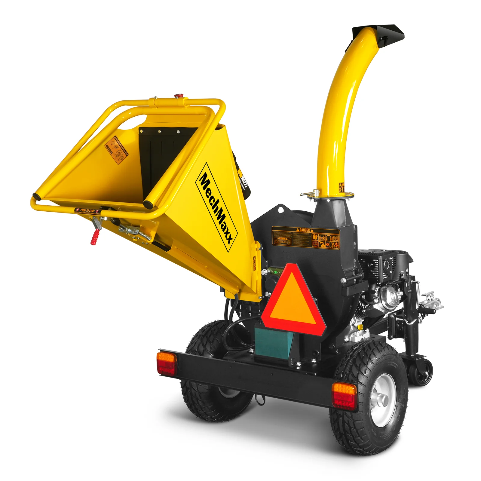 5 inch E-stat KOHLER 429cc 14hp Gasoline Engine Powered Disc Wood Chipper with Taillight ,  P4205 - Image 23