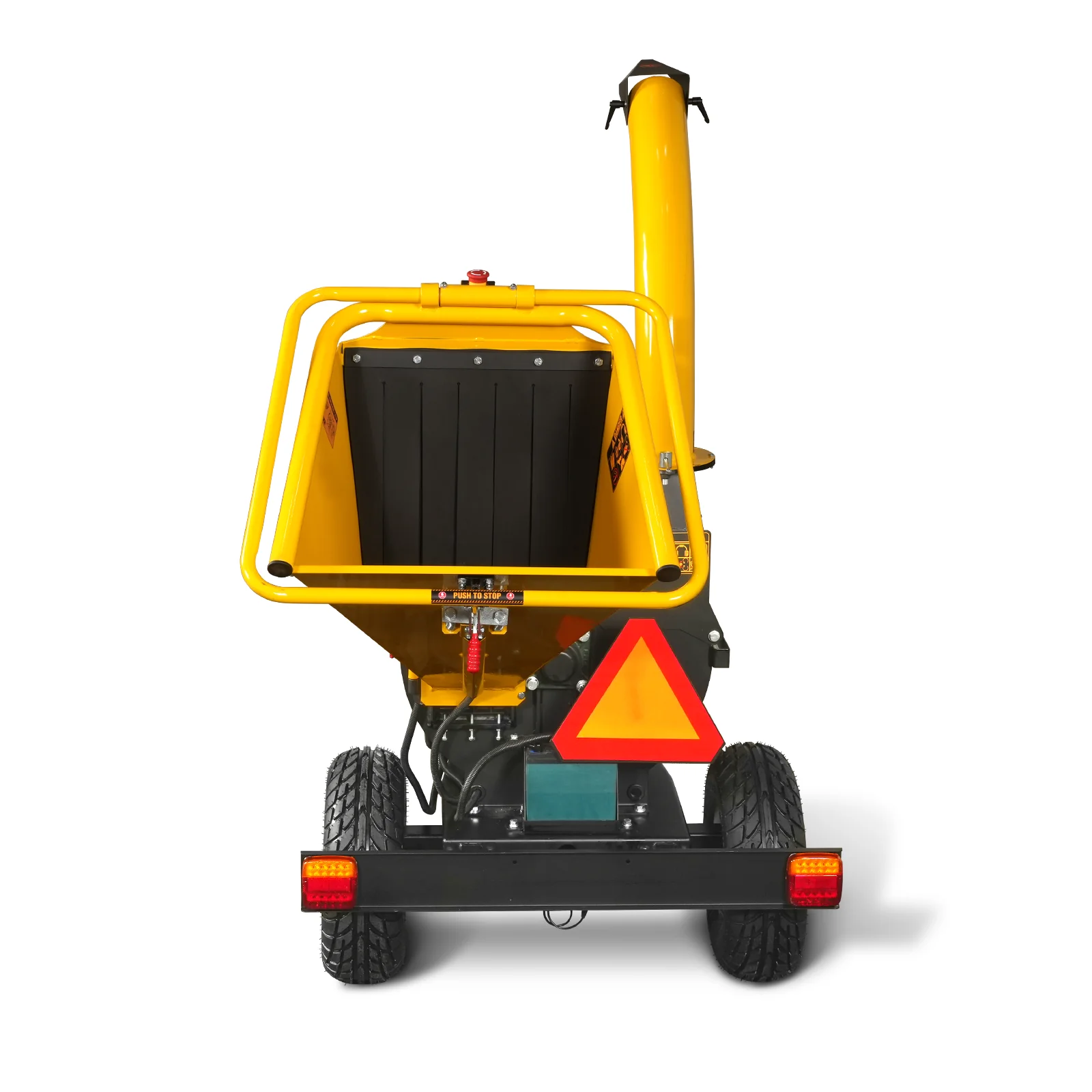 5 inch E-stat KOHLER 429cc 14hp Gasoline Engine Powered Disc Wood Chipper with Taillight ,  P4205 - Image 27