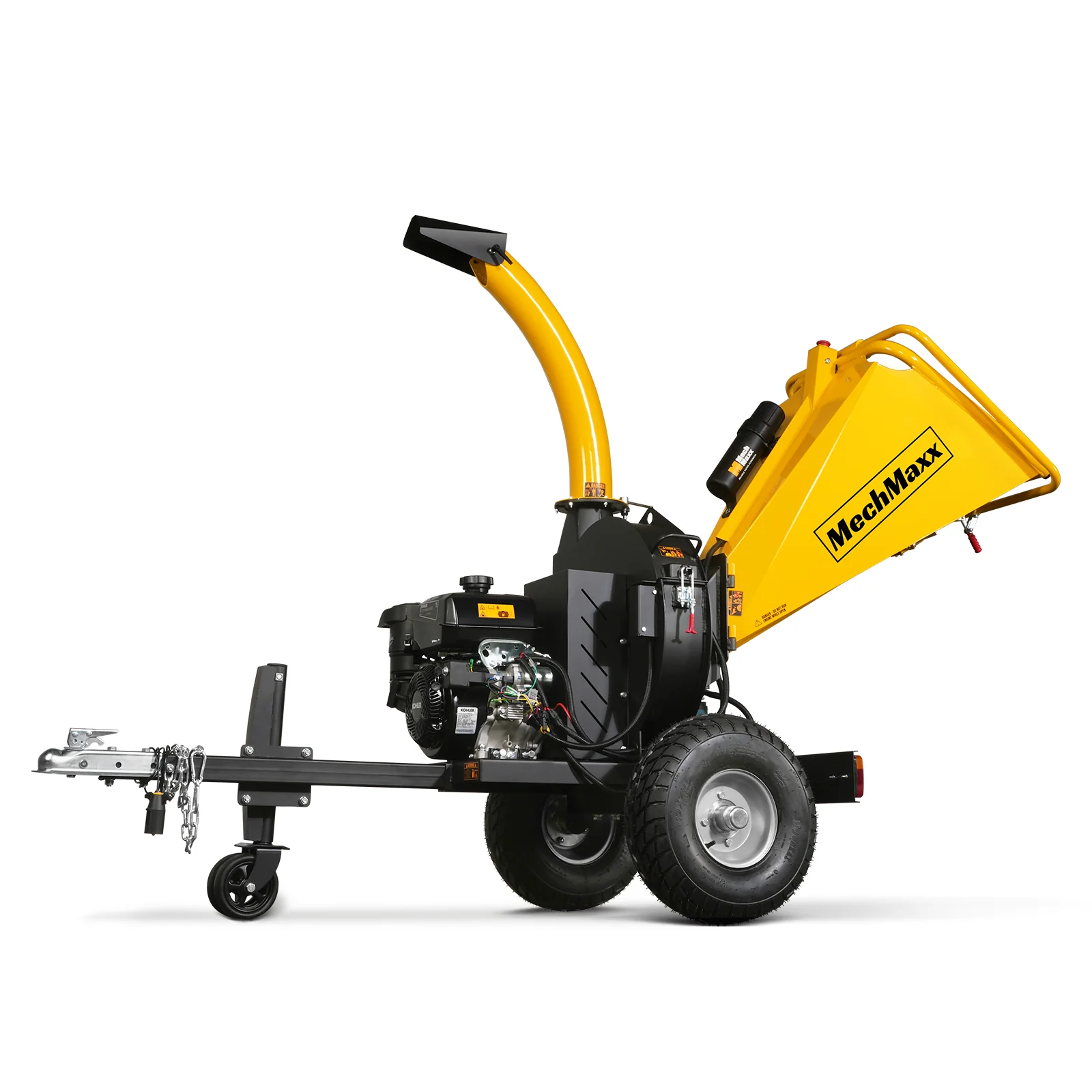 5 inch E-stat KOHLER 429cc 14hp Gasoline Engine Powered Disc Wood Chipper with Taillight ,  P4205 - Image 28