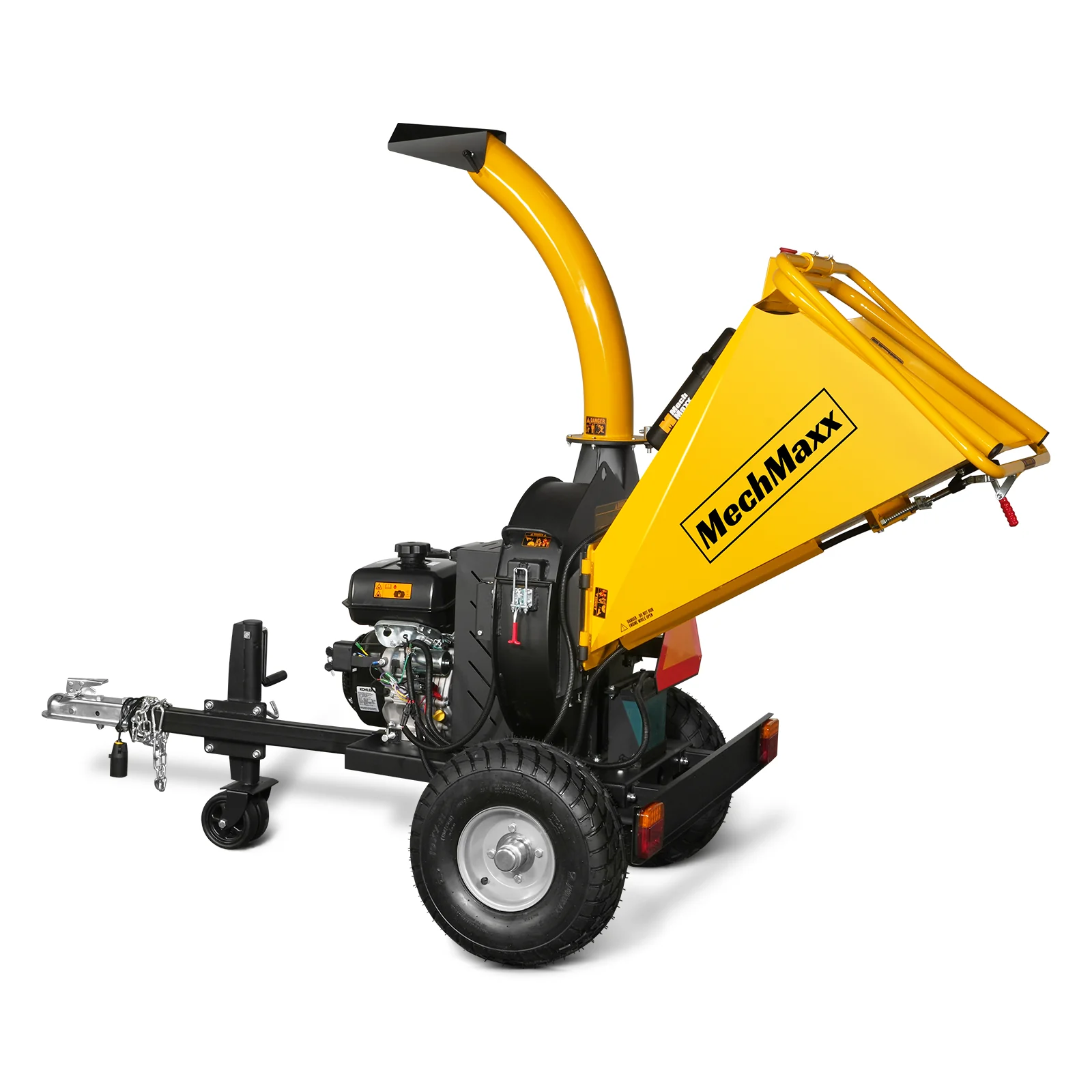 5 inch E-stat KOHLER 429cc 14hp Gasoline Engine Powered Disc Wood Chipper with Taillight ,  P4205 - Image 29