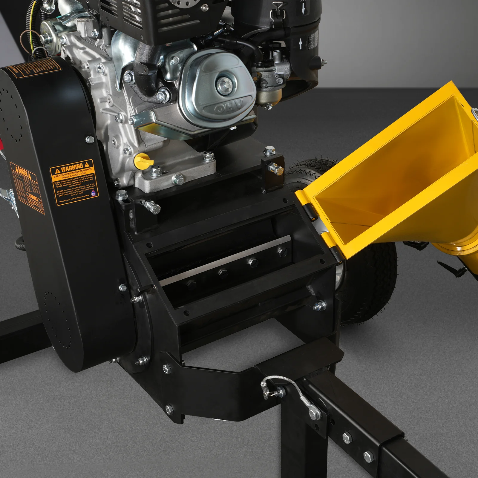 5 inch E-start KOHLER 429cc Gasoline Engine Powered Wood Chipper,  GS1500 - Image 4