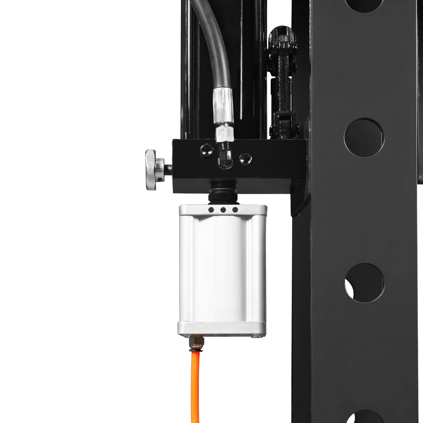 50 Ton H-Frame Air/Hydraulic Shop Press with Hand Winch & Press Pin Kit, Fully Welded Steel Frame, Safety Guard, Foot Pedal Control, HSP50 - Image 17