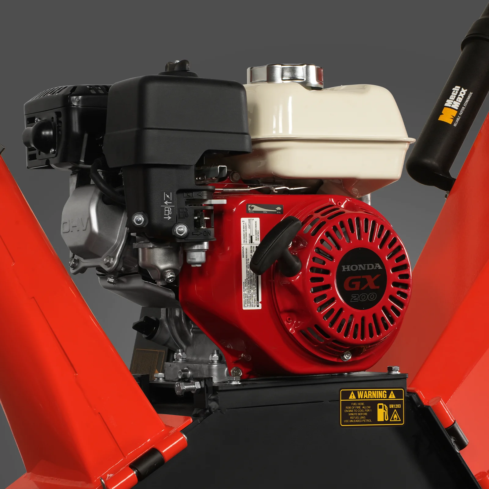 HONDA GX200 Gasoline Engine Powered 4 inch Wood Chipper,  GS650 - Image 16
