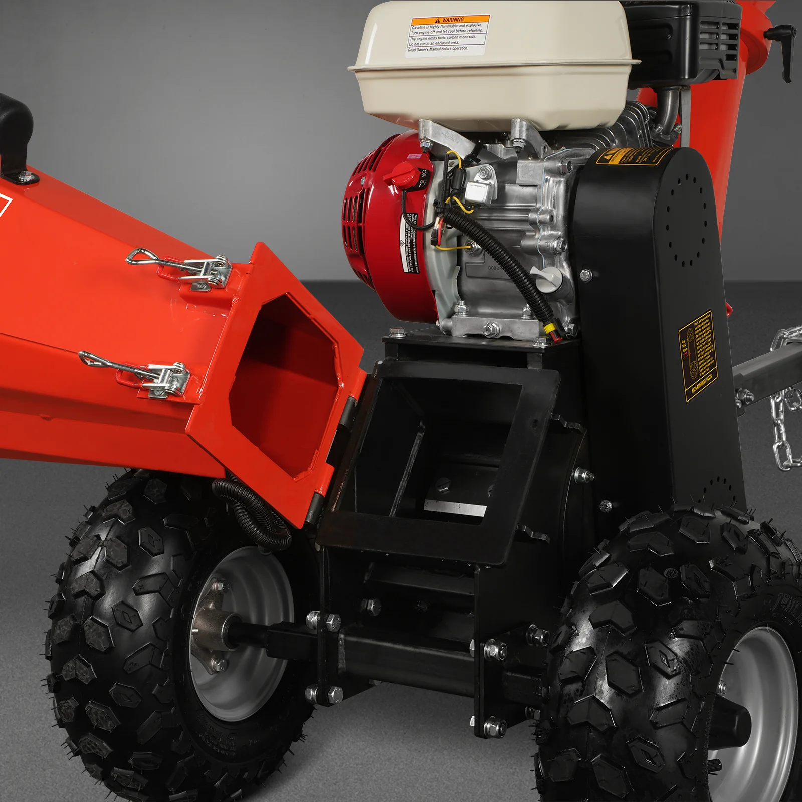 HONDA GX200 Gasoline Engine Powered 4 inch Wood Chipper,  GS650 - Image 17