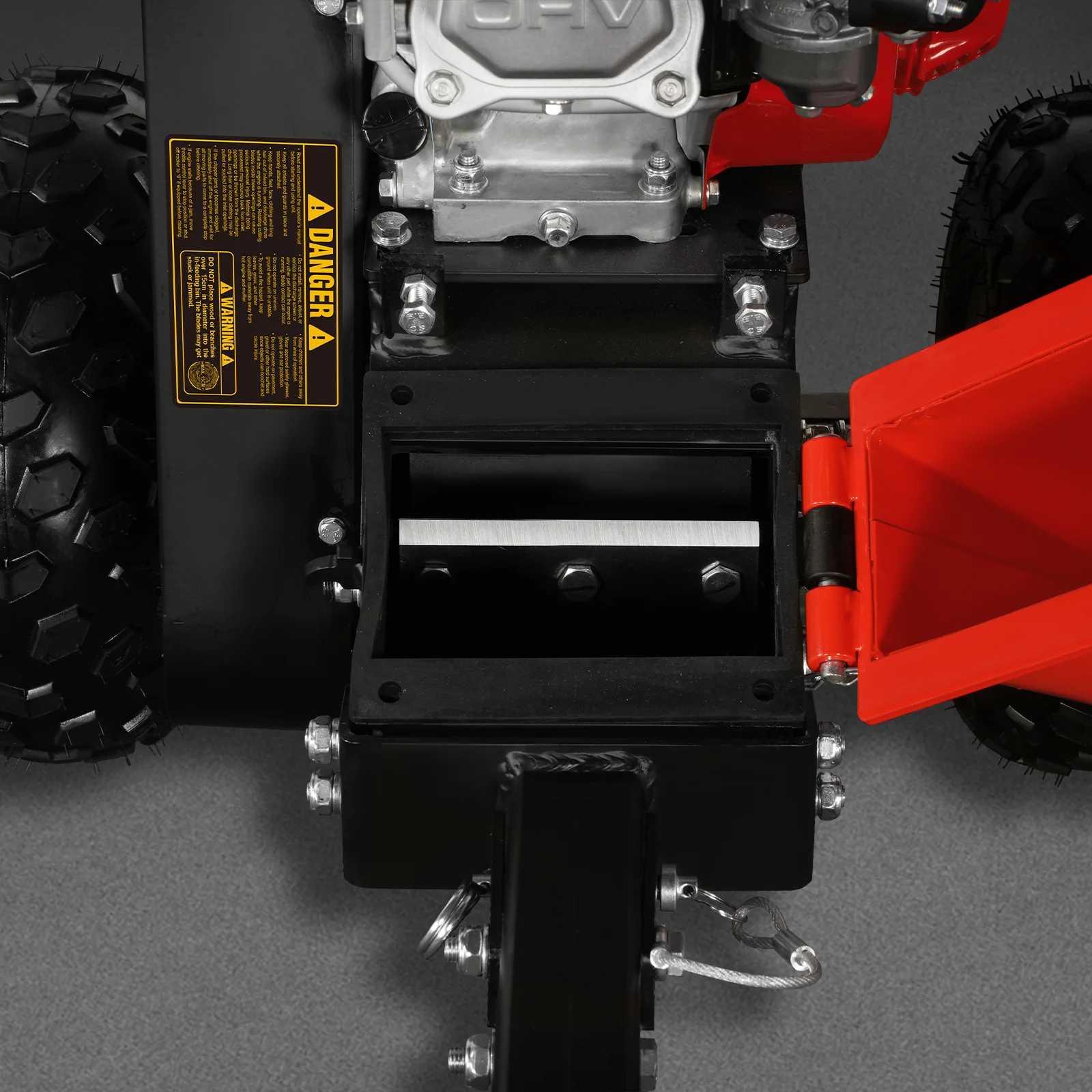 HONDA GX200 Gasoline Engine Powered 4 inch Wood Chipper,  GS650 - Image 18
