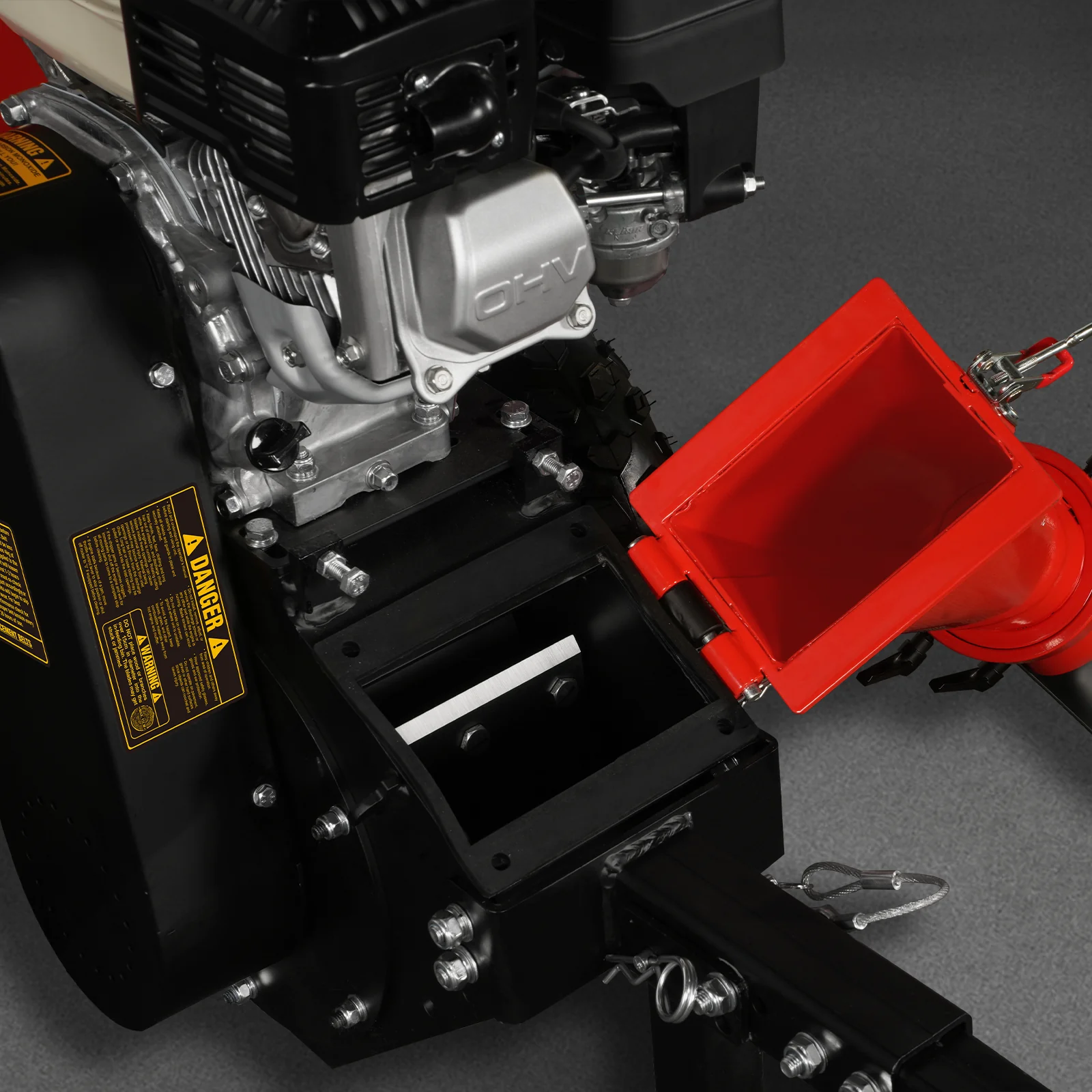 HONDA GX200 Gasoline Engine Powered 4 inch Wood Chipper,  GS650 - Image 19